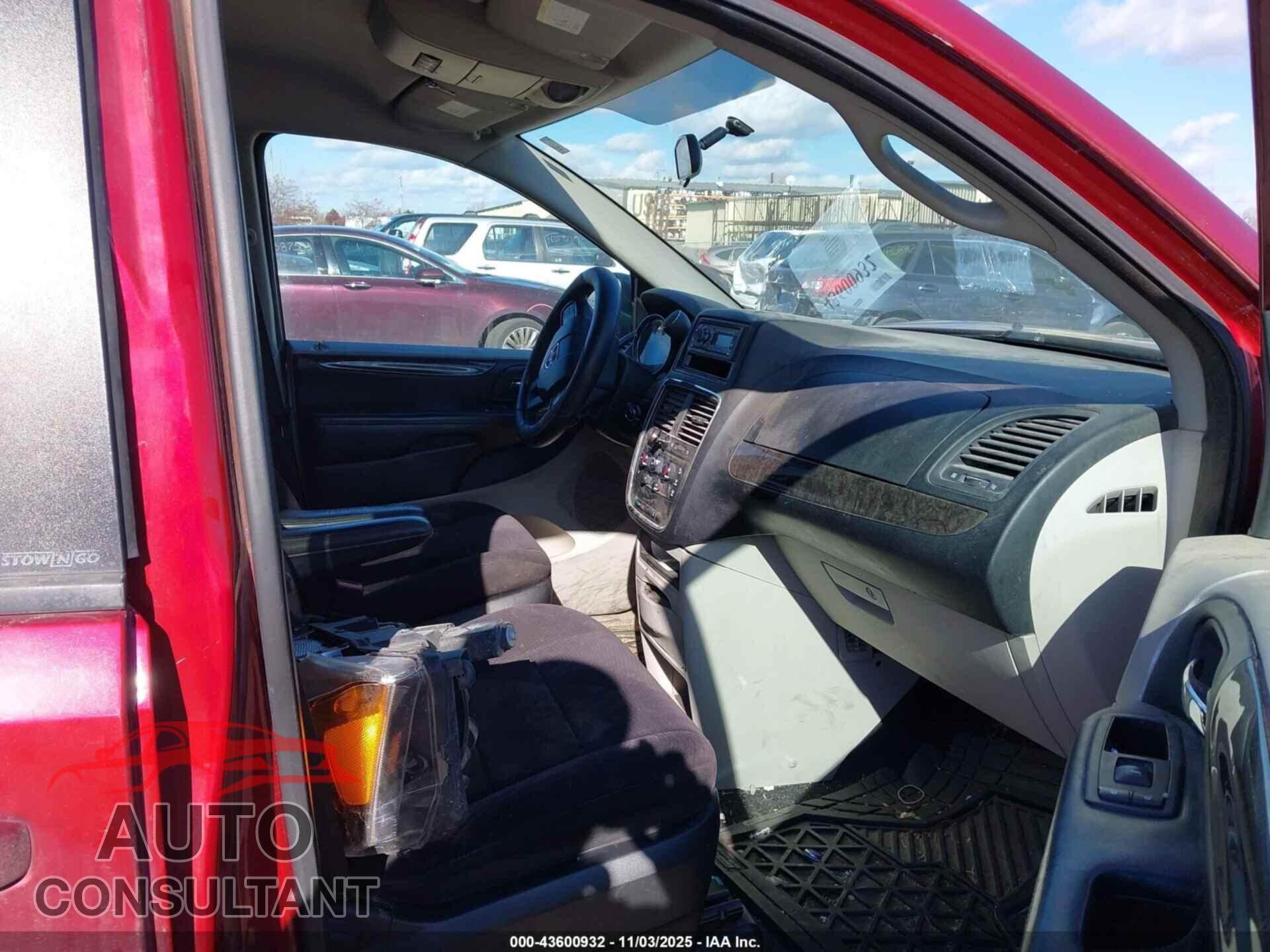 DODGE GRAND CARAVAN 2011 - 2D4RN3DG1BR638917