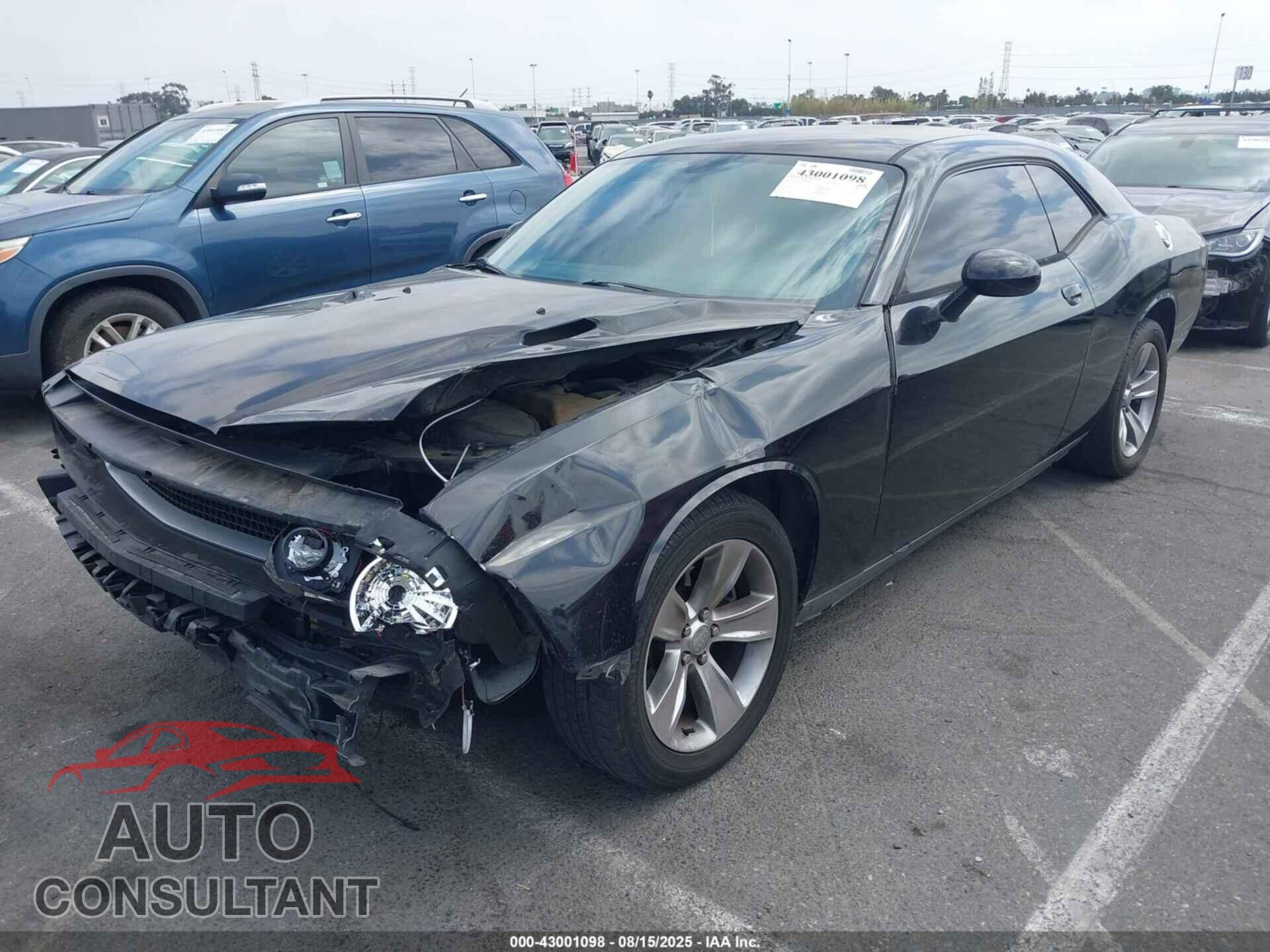 DODGE CHALLENGER 2013 - 2C3CDYAG2DH673048