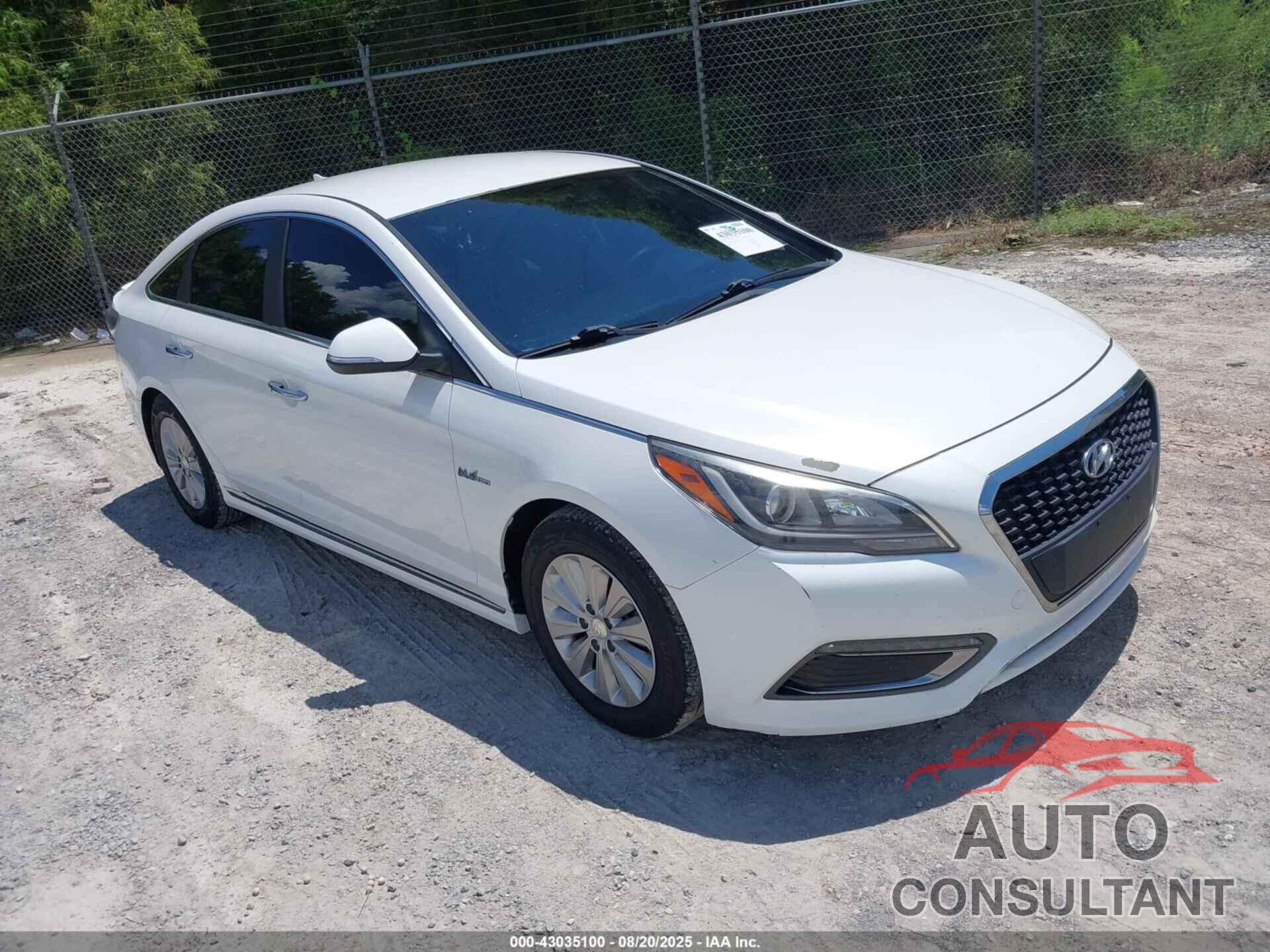HYUNDAI SONATA HYBRID 2016 - KMHE24L16GA038991