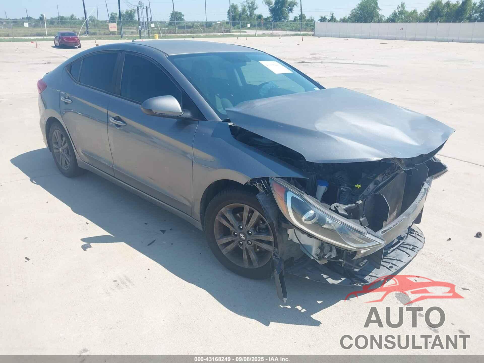 HYUNDAI ELANTRA 2018 - 5NPD84LF7JH250776