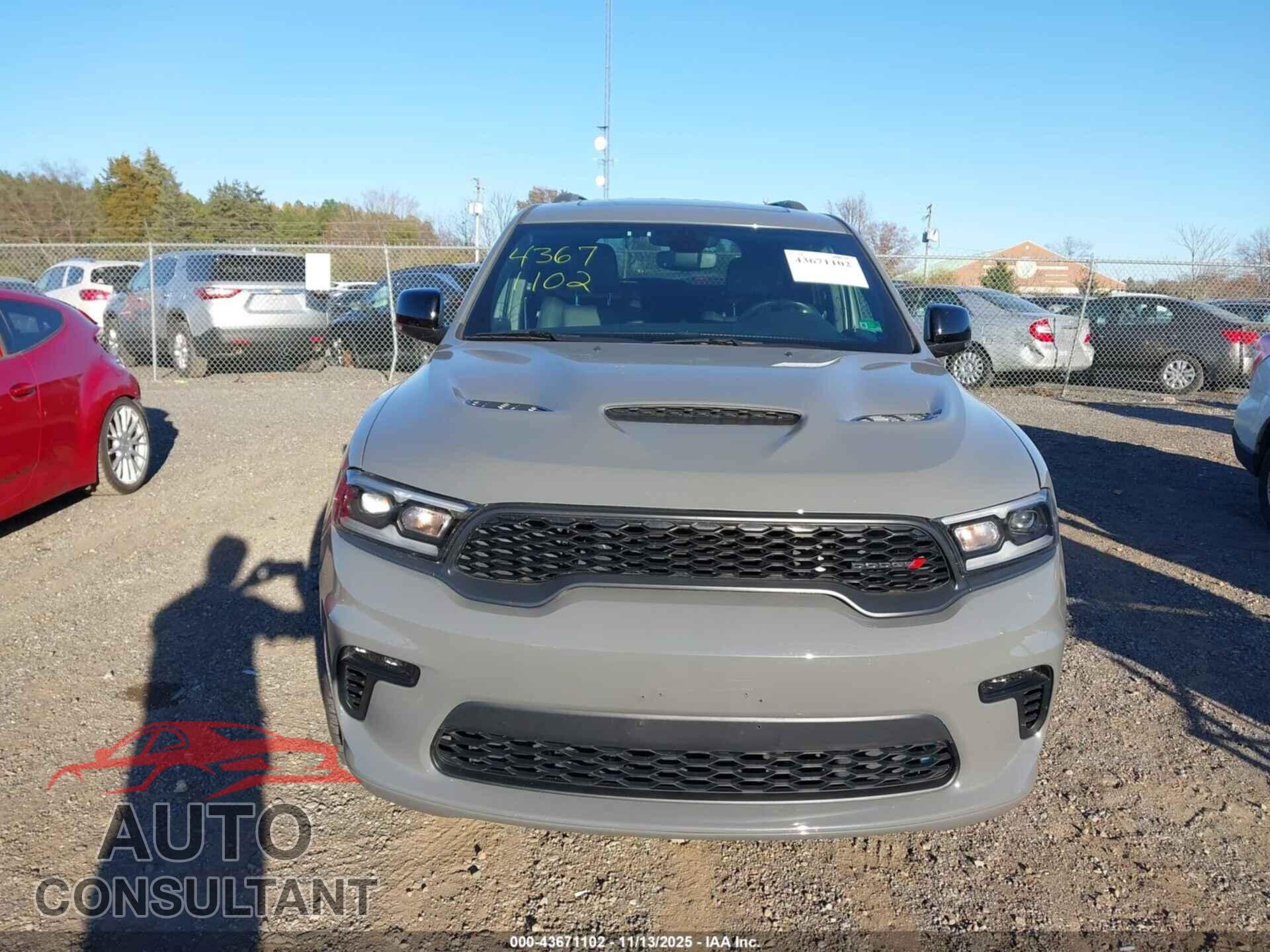 DODGE DURANGO 2021 - 1C4RDJDG1MC558310