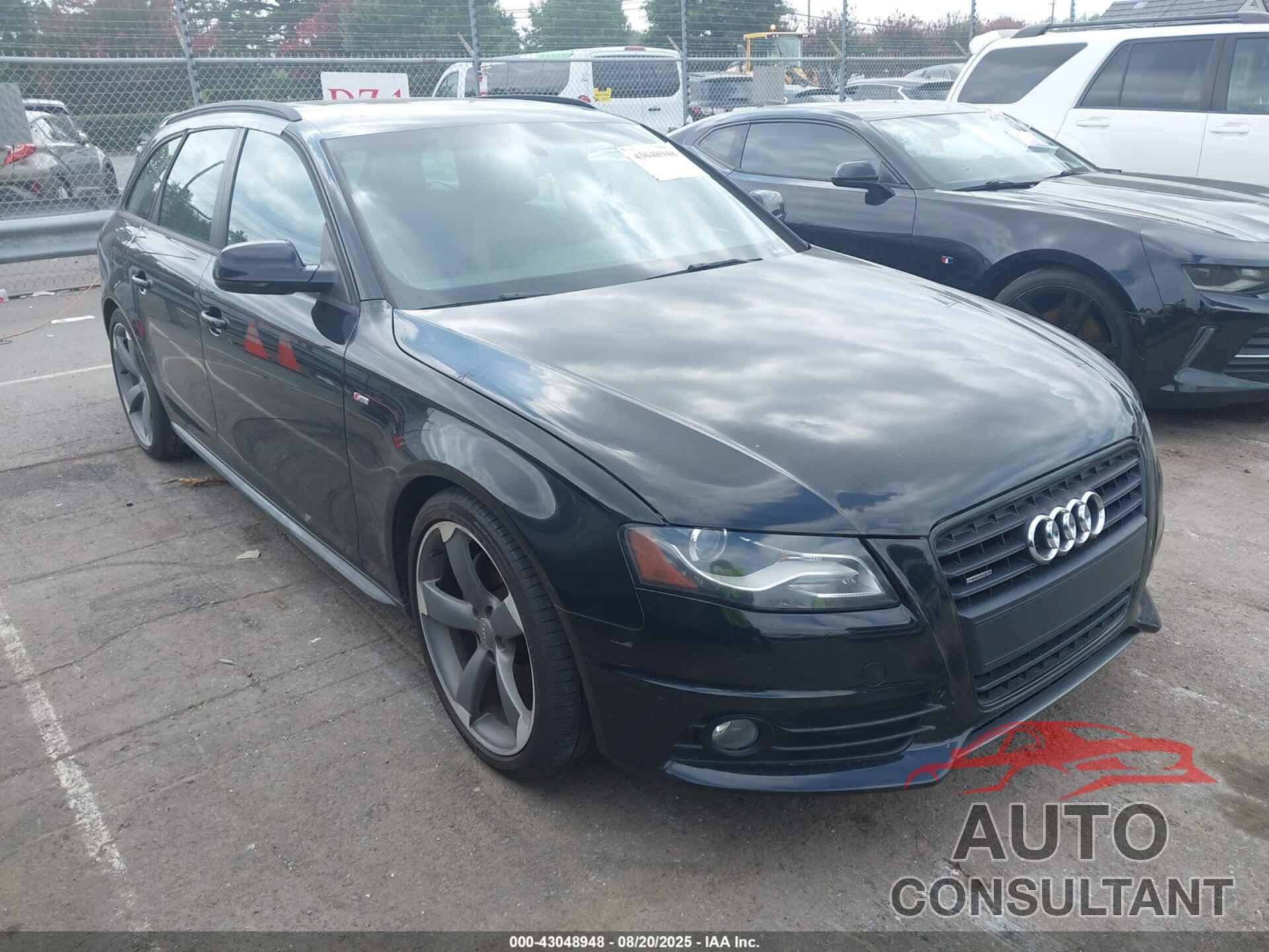 AUDI A4 2012 - WAU4FAFL0CA054207