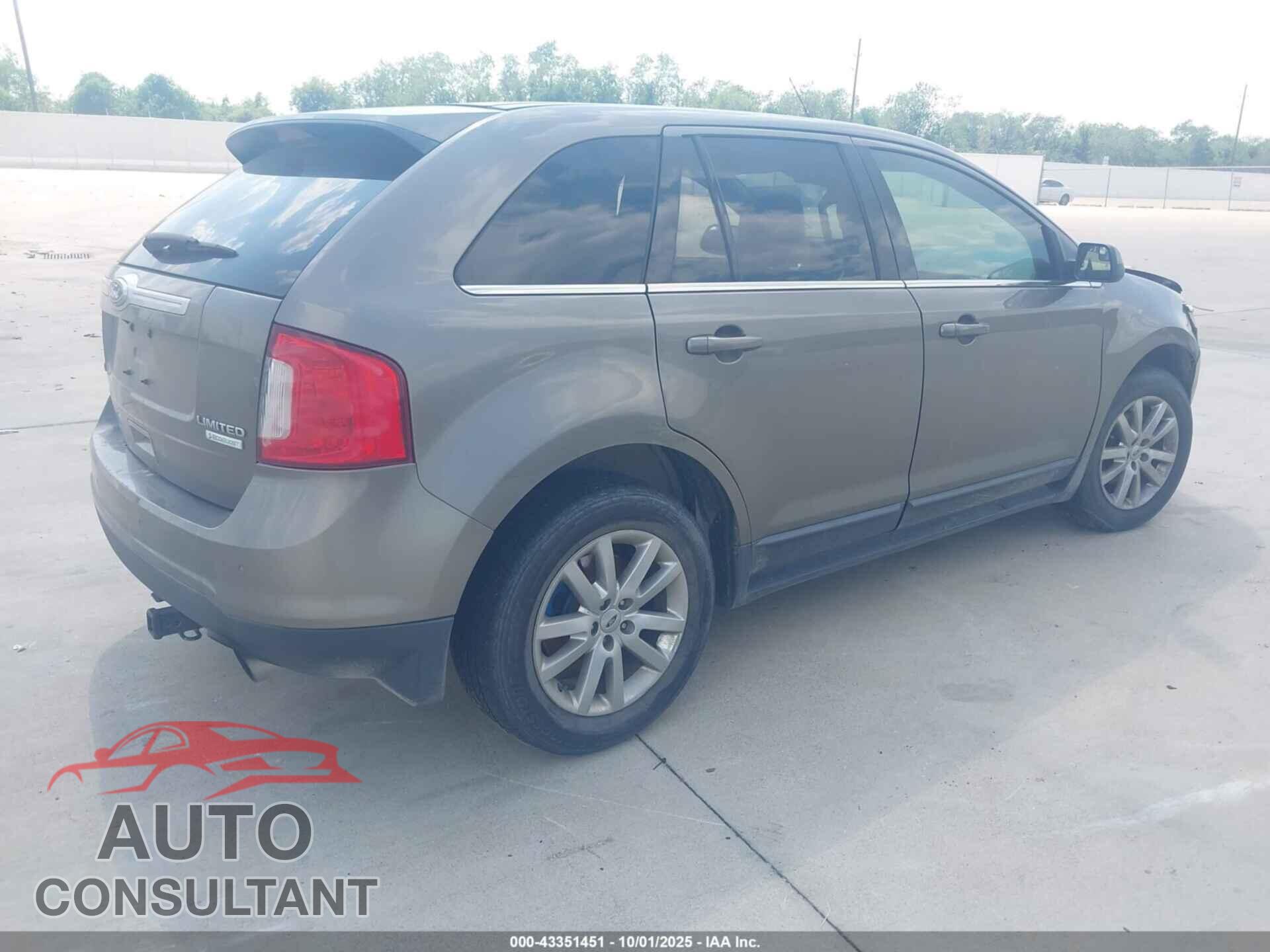 FORD EDGE 2012 - 2FMDK3K99CBA26801