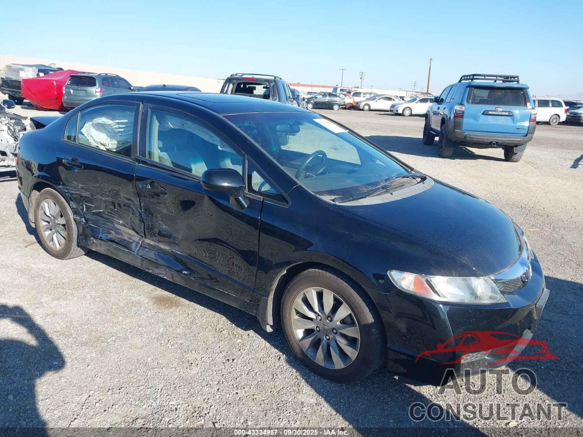 HONDA CIVIC 2009 - 19XFA16839E006275