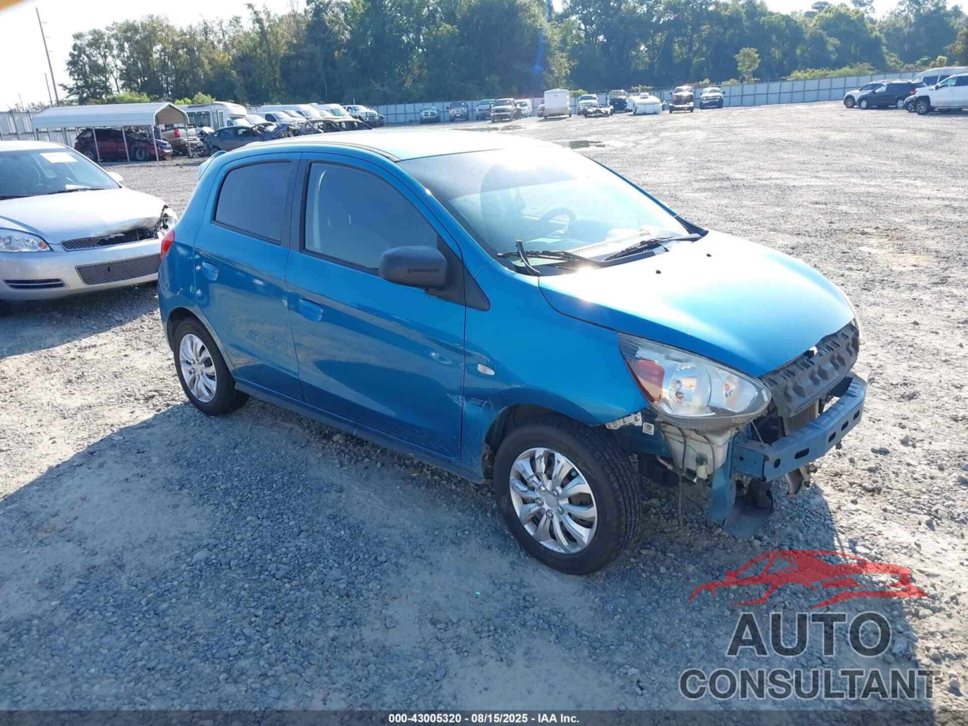 MITSUBISHI MIRAGE 2015 - ML32A3HJ0FH047059