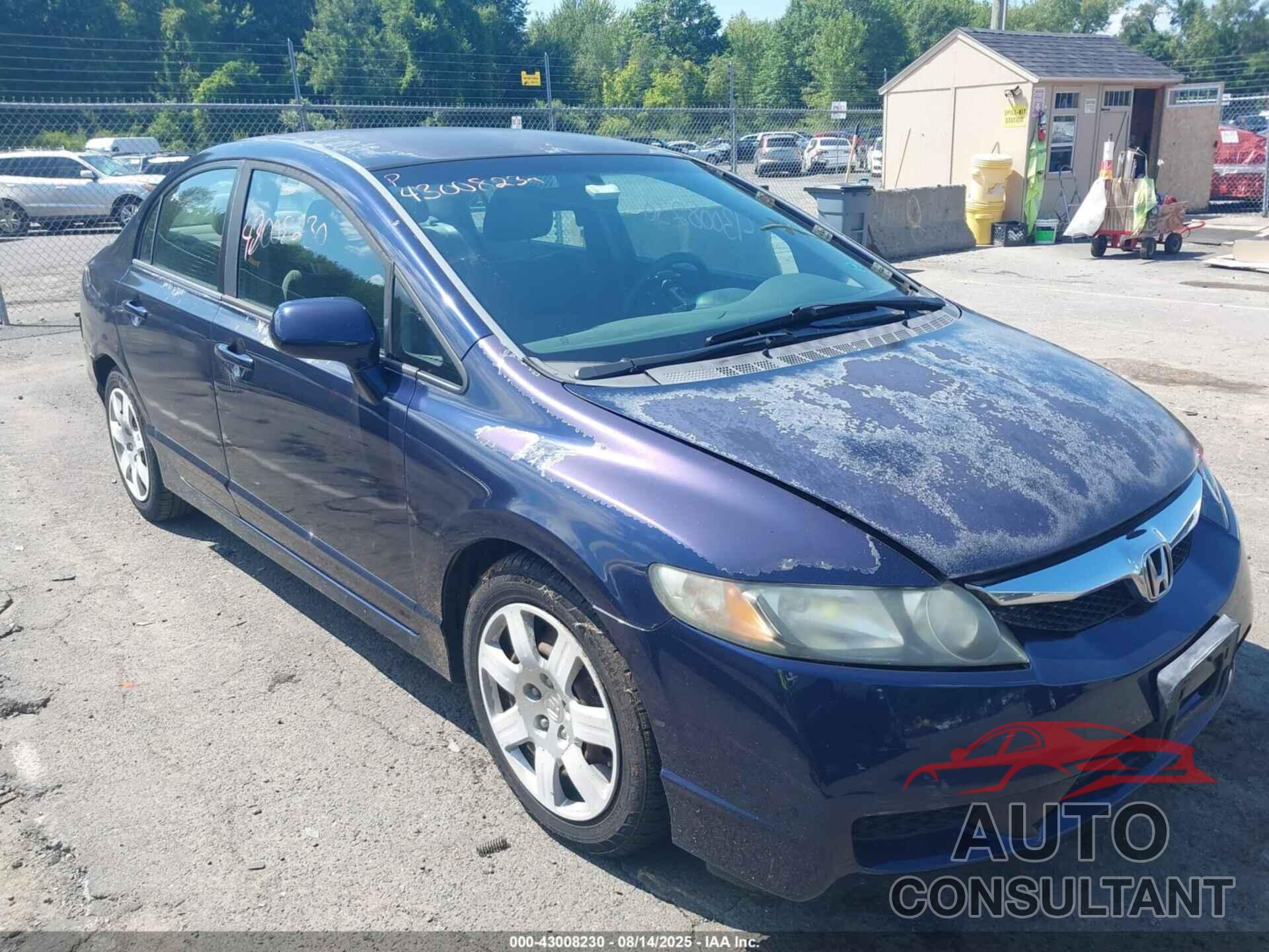 HONDA CIVIC 2011 - 2HGFA1F54BH505426