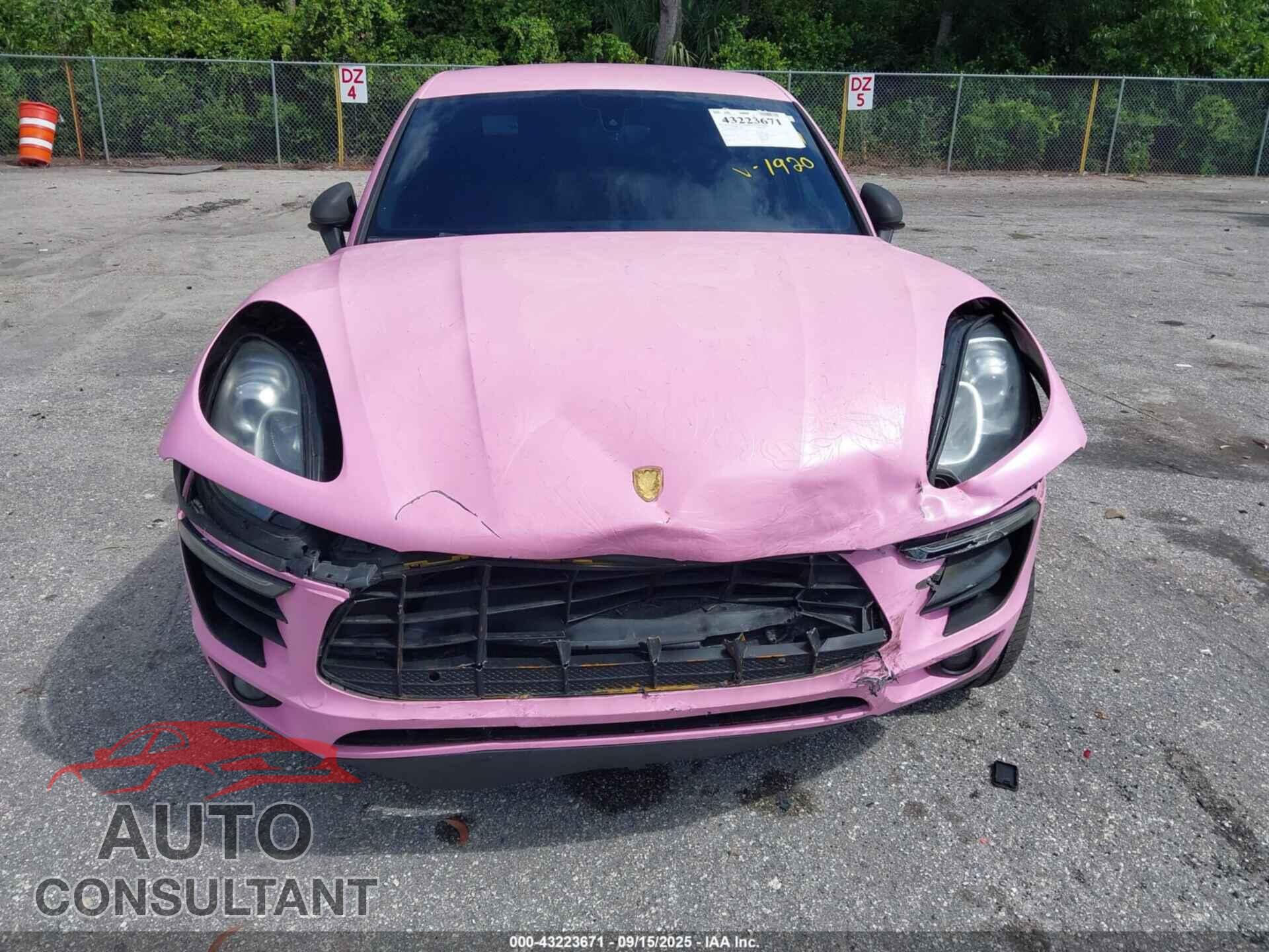 PORSCHE MACAN 2015 - WP1AB2A57FLB41920