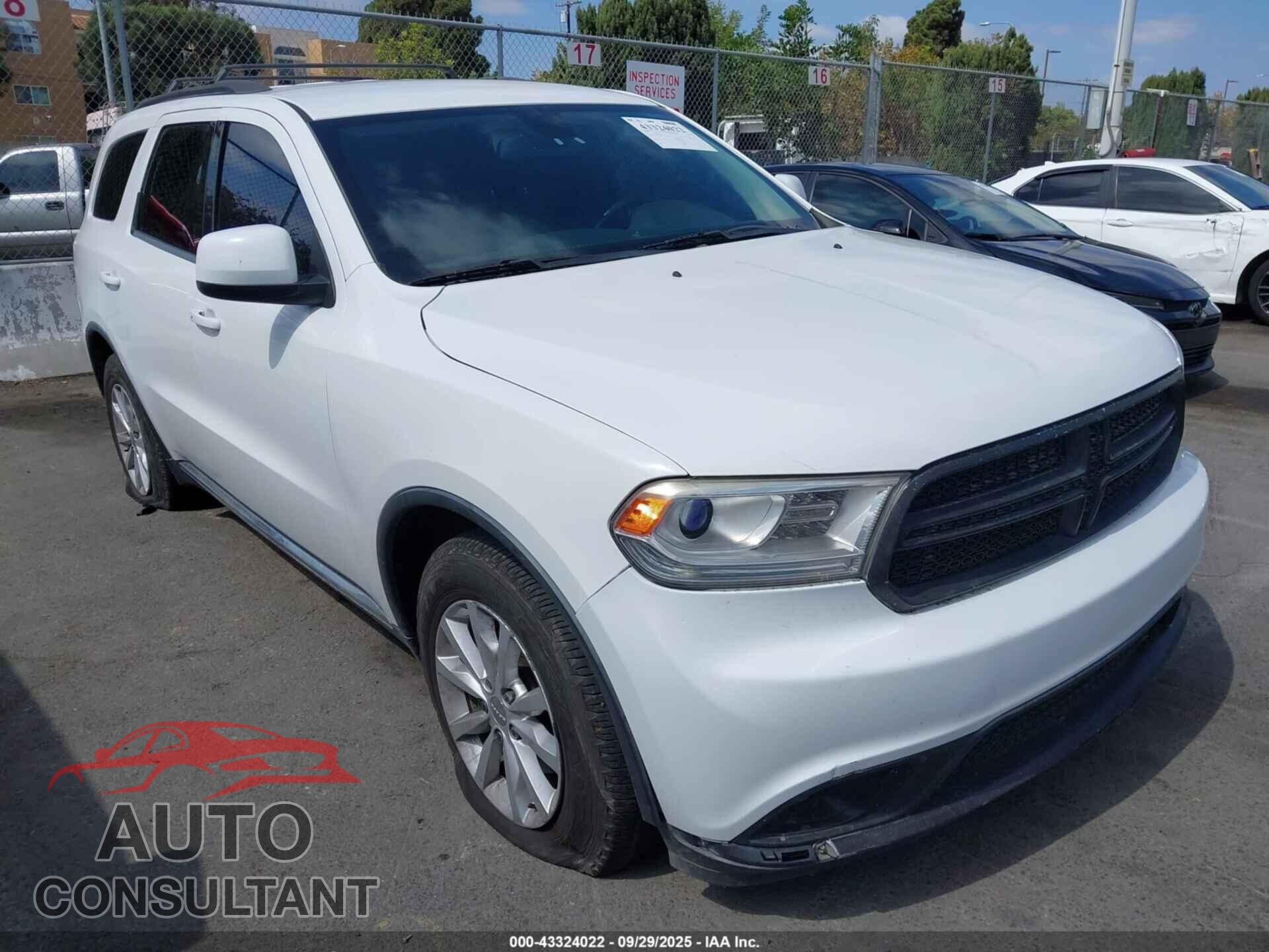 DODGE DURANGO 2015 - 1C4RDHAG9FC145597