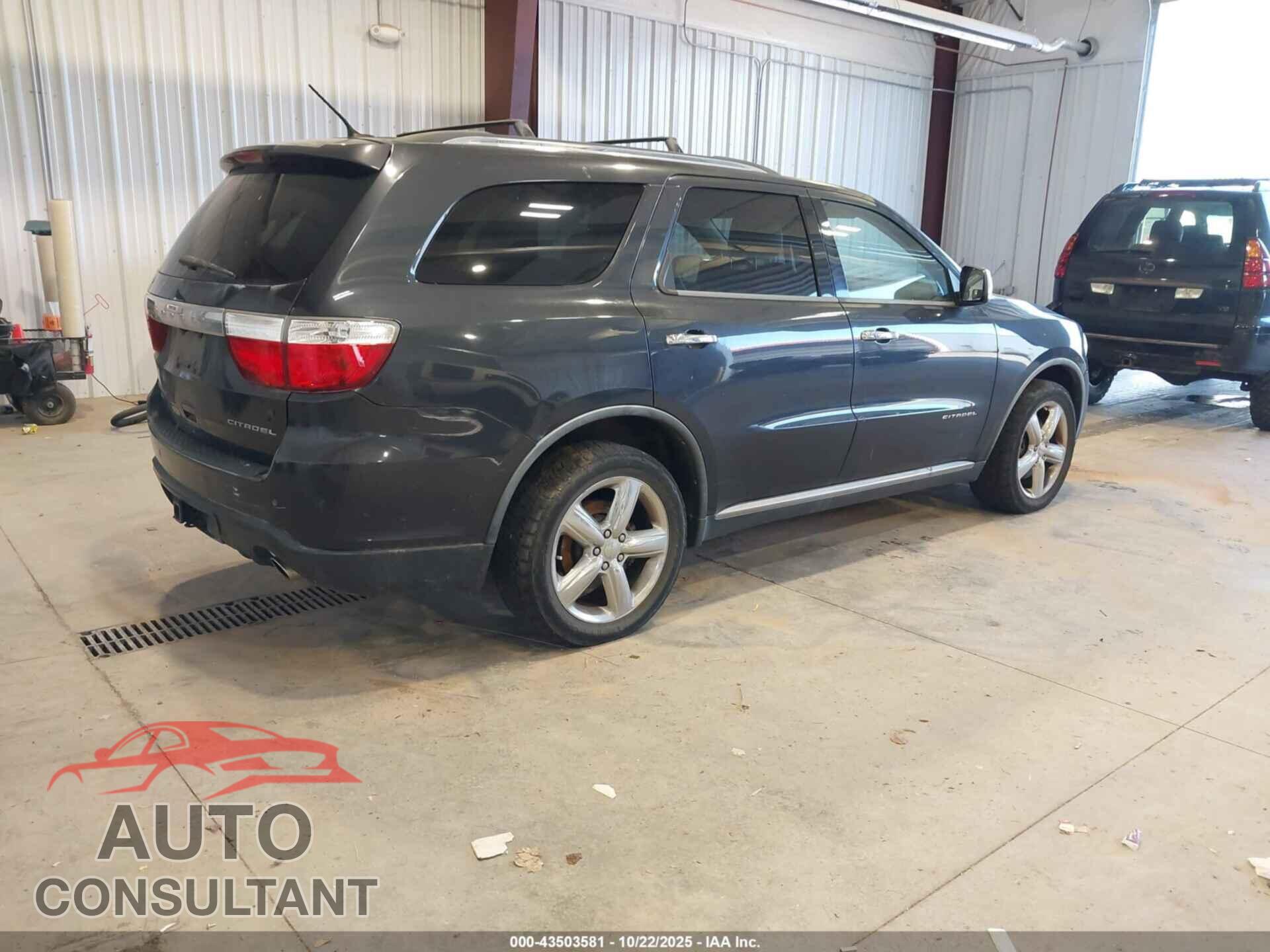 DODGE DURANGO 2012 - 1C4SDJET9CC202716