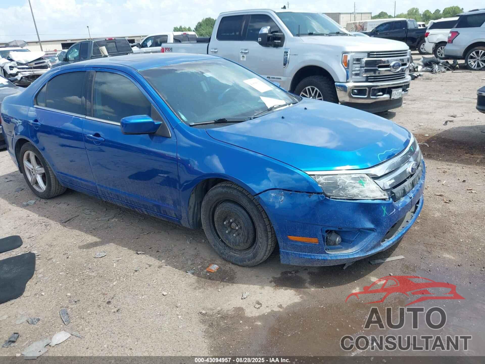 FORD FUSION 2012 - 3FAHP0JA9CR413003