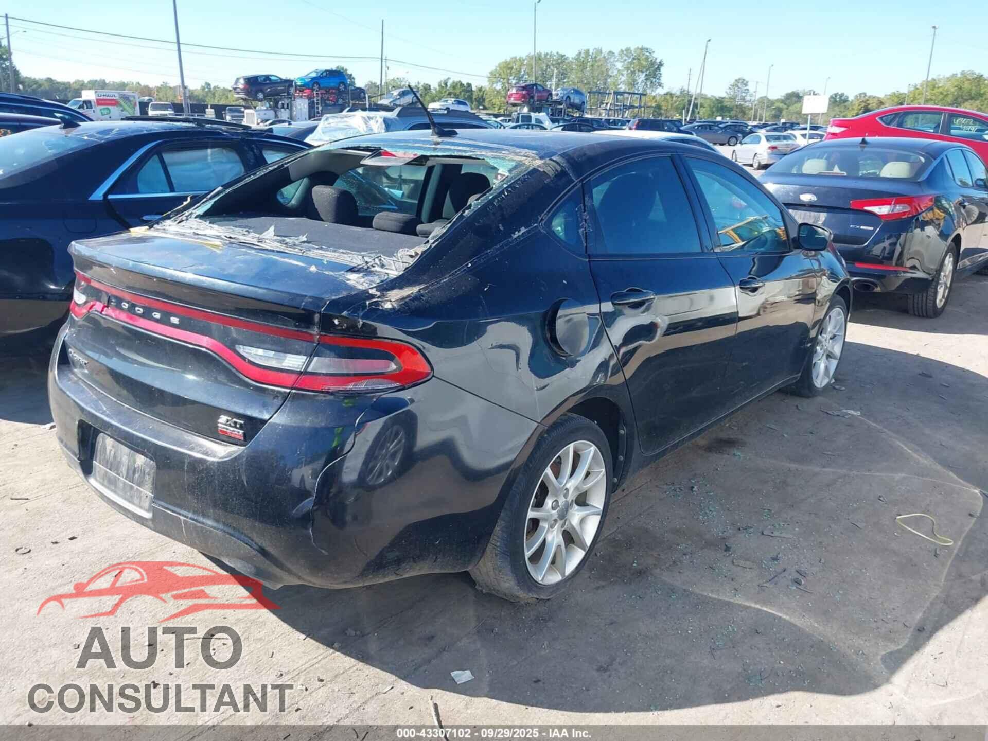 DODGE DART 2013 - 1C3CDFBH9DD103282