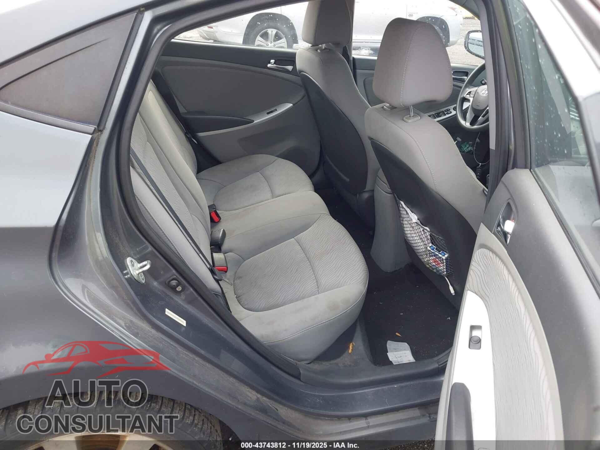 HYUNDAI ACCENT 2012 - KMHCU4AE2CU072149