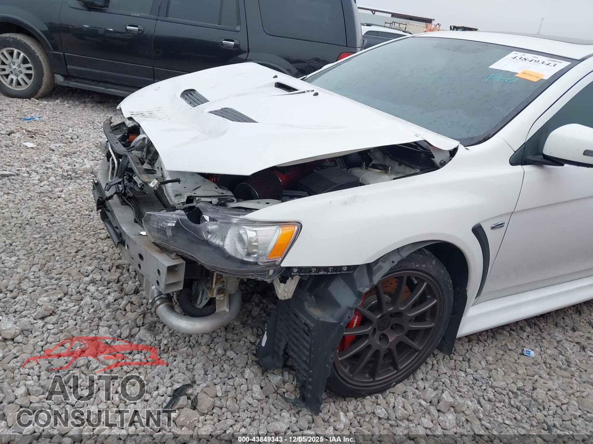 MITSUBISHI LANCER EVOLUTION 2015 - JA32W8FV3FU020509