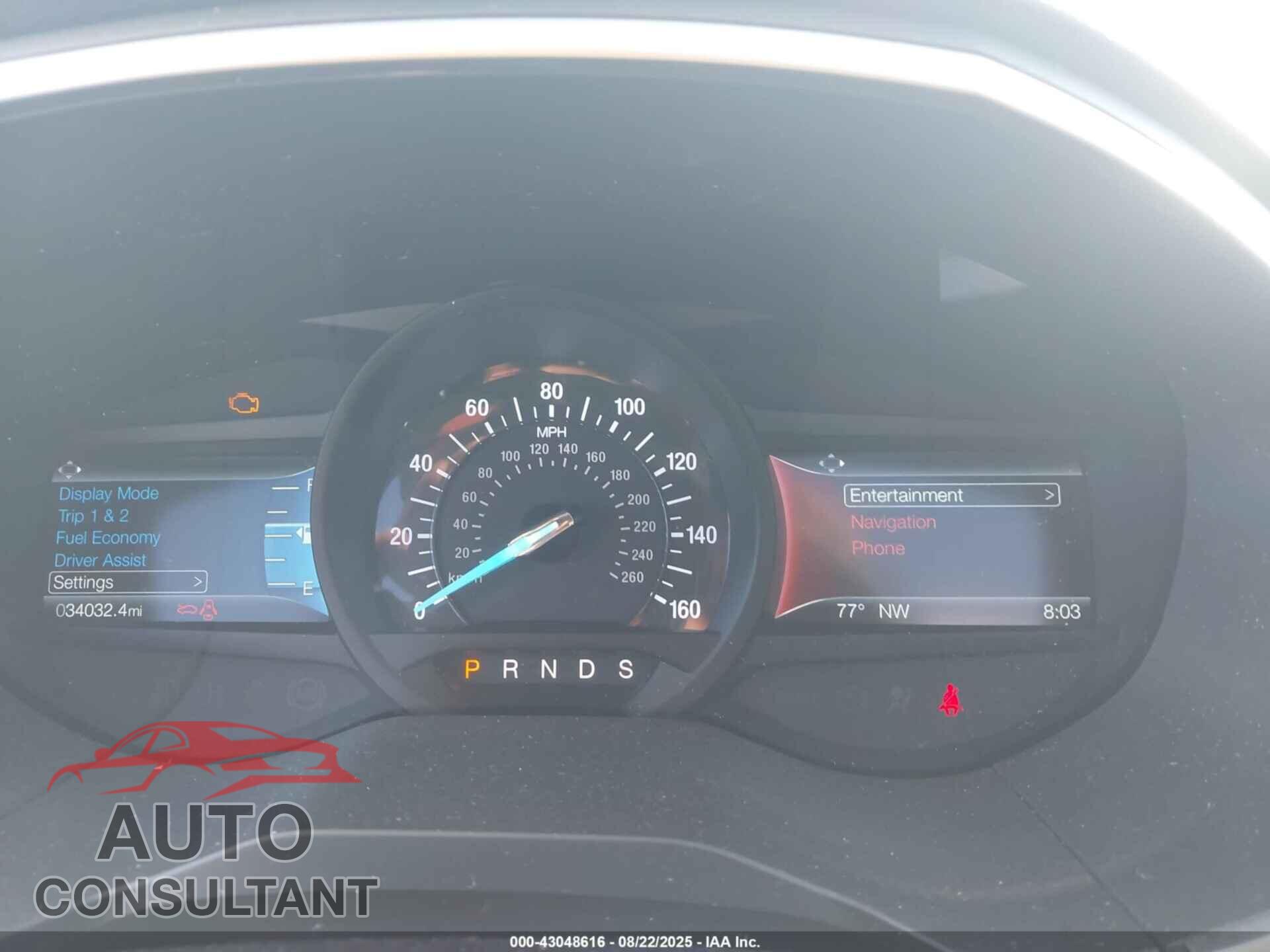 FORD EDGE 2020 - 2FMPK4J94LBB56134