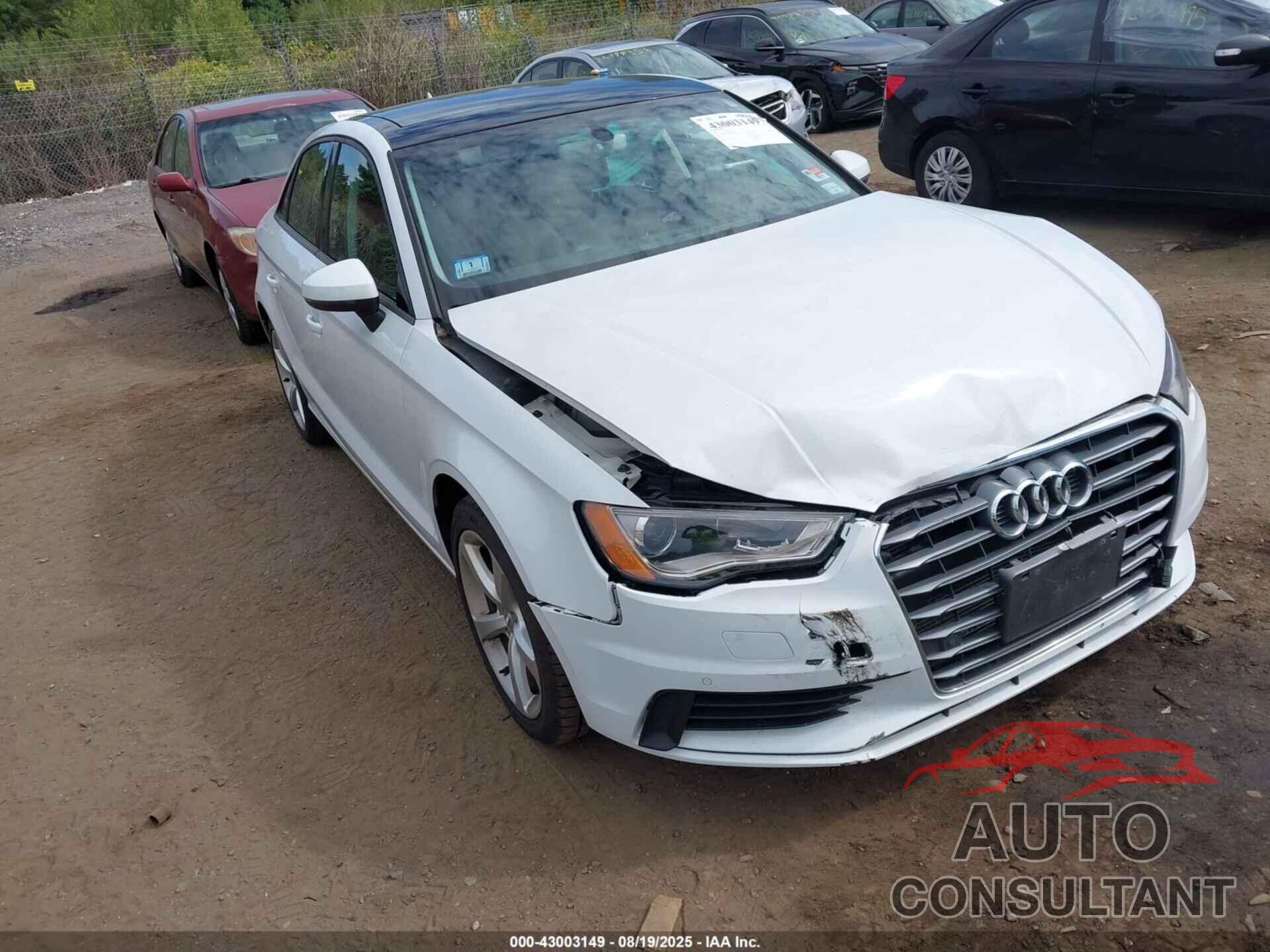 AUDI A3 2016 - WAUB8GFFXG1006900