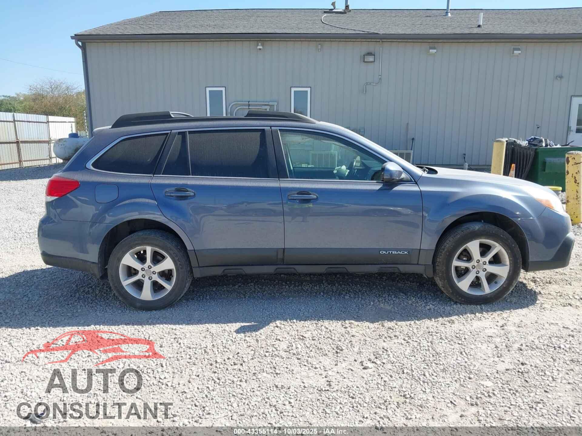 SUBARU OUTBACK 2014 - 4S4BRBDC8E3284087