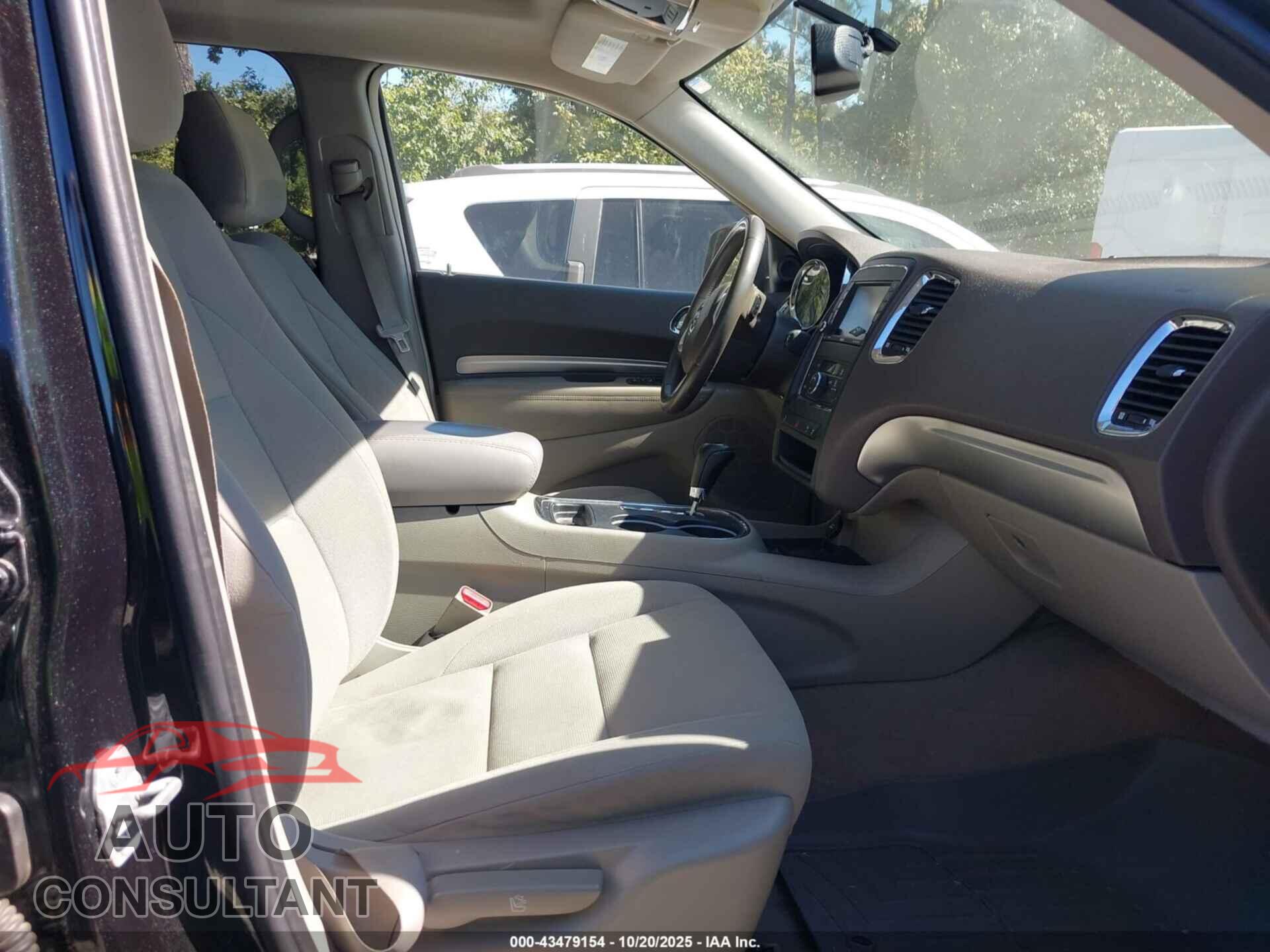 DODGE DURANGO 2012 - 1C4RDJAG0CC295259