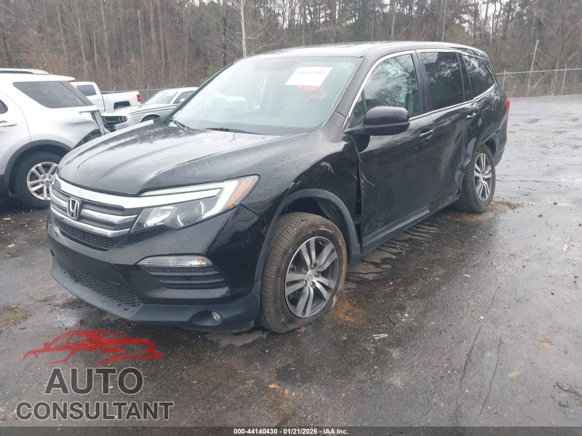 HONDA PILOT 2017 - 5FNYF5H55HB005013