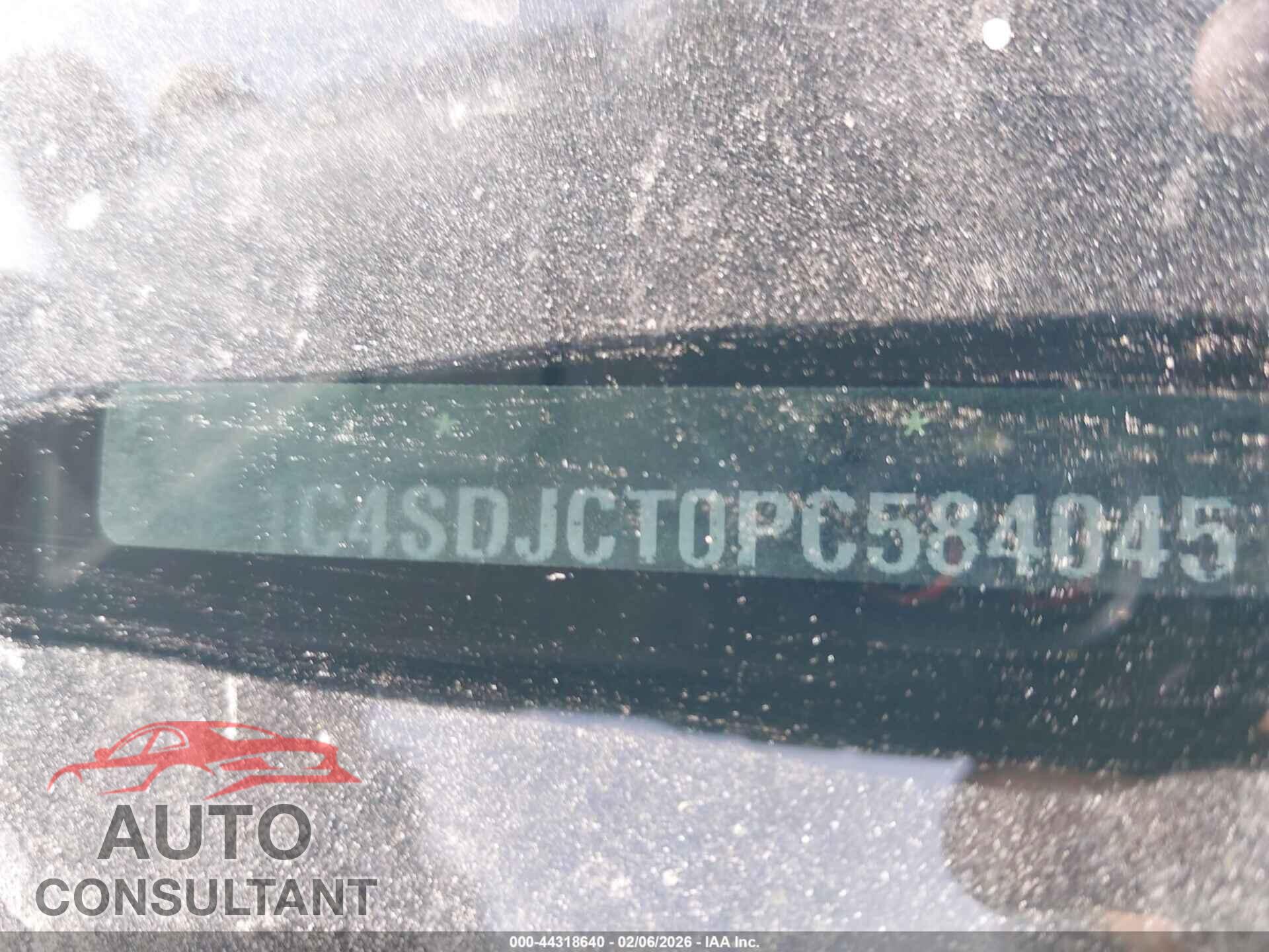 DODGE DURANGO 2023 - 1C4SDJCT0PC584045