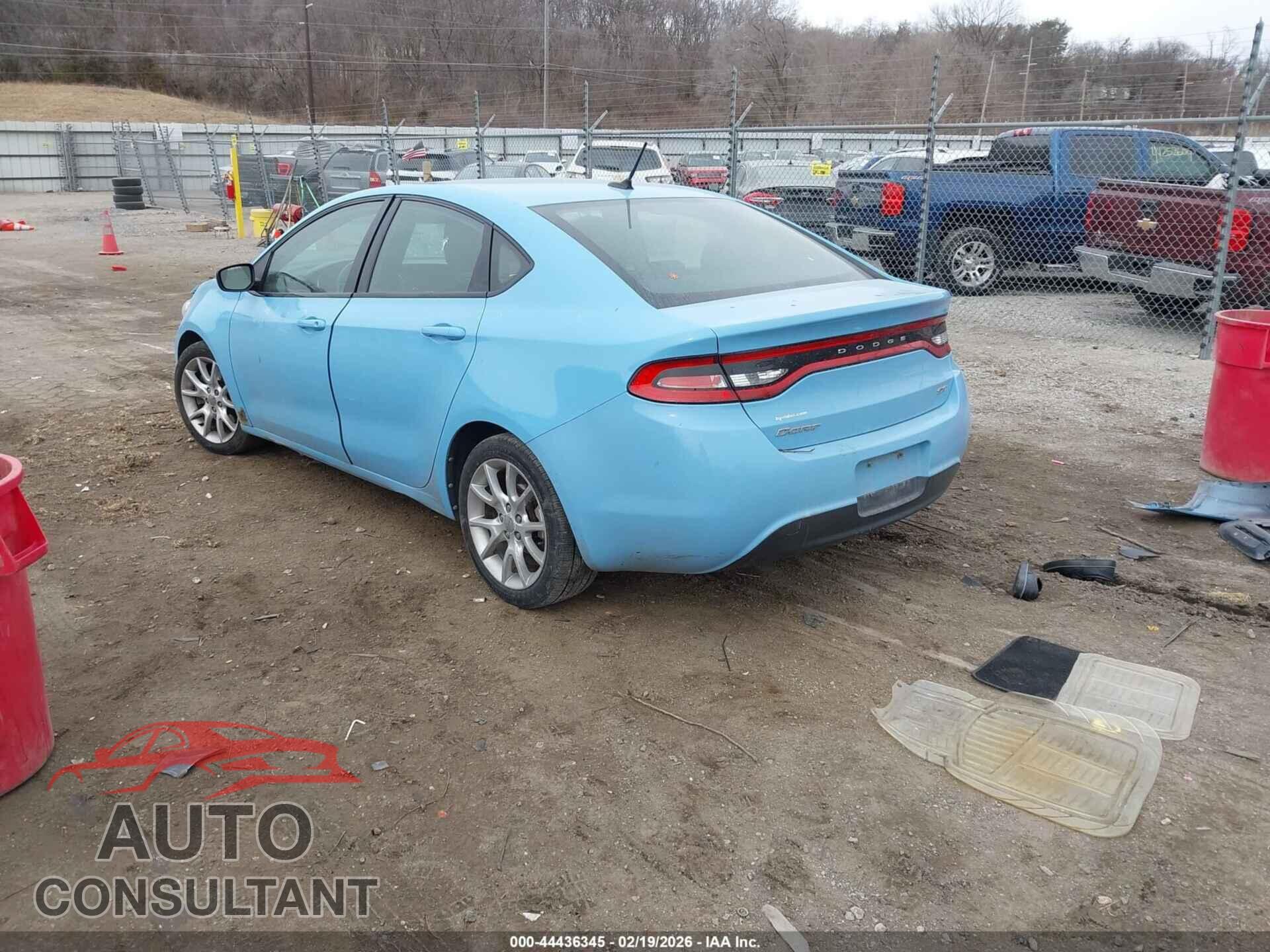 DODGE DART 2013 - 1C3CDFBA4DD210453