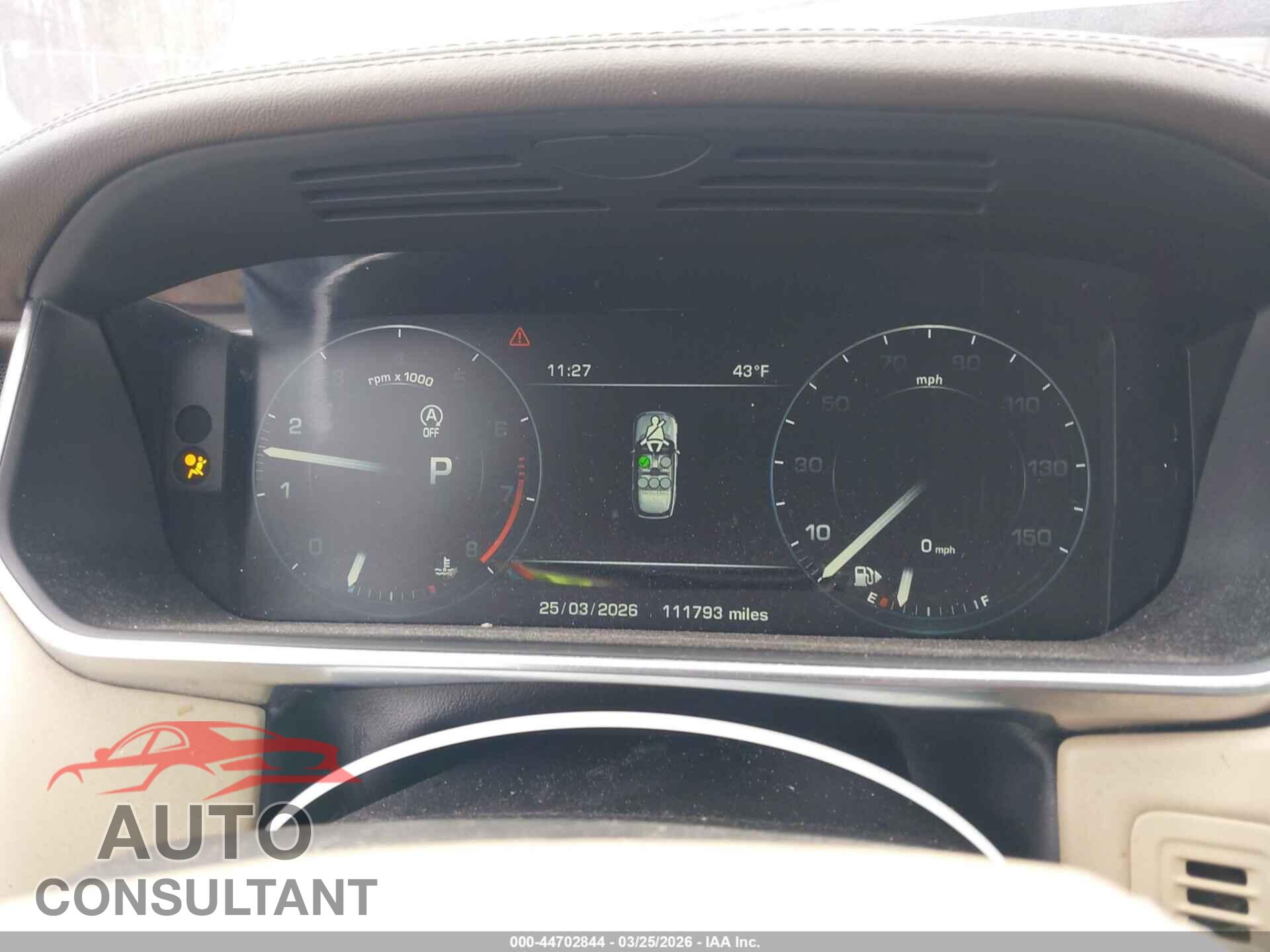 LAND ROVER RANGE ROVER 2015 - SALGS2VF0FA212331