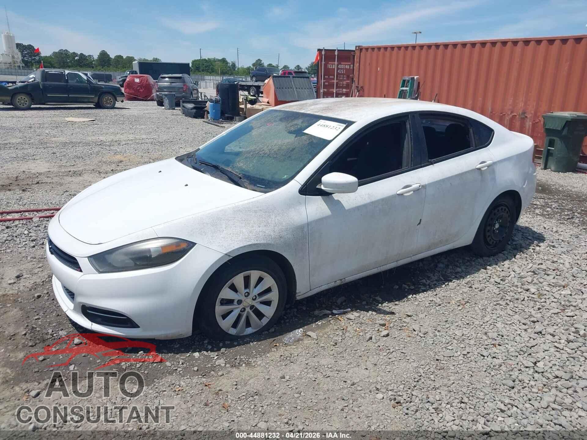 DODGE DART 2014 - 1C3CDFBB7ED877561
