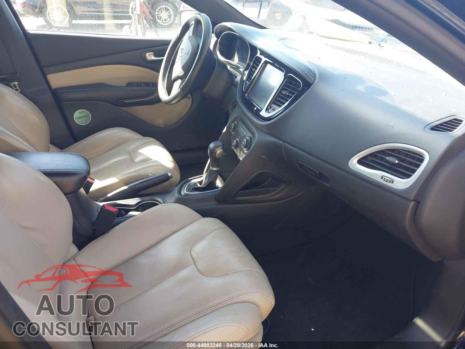 DODGE DART 2013 - 1C3CDFCA5DD294054