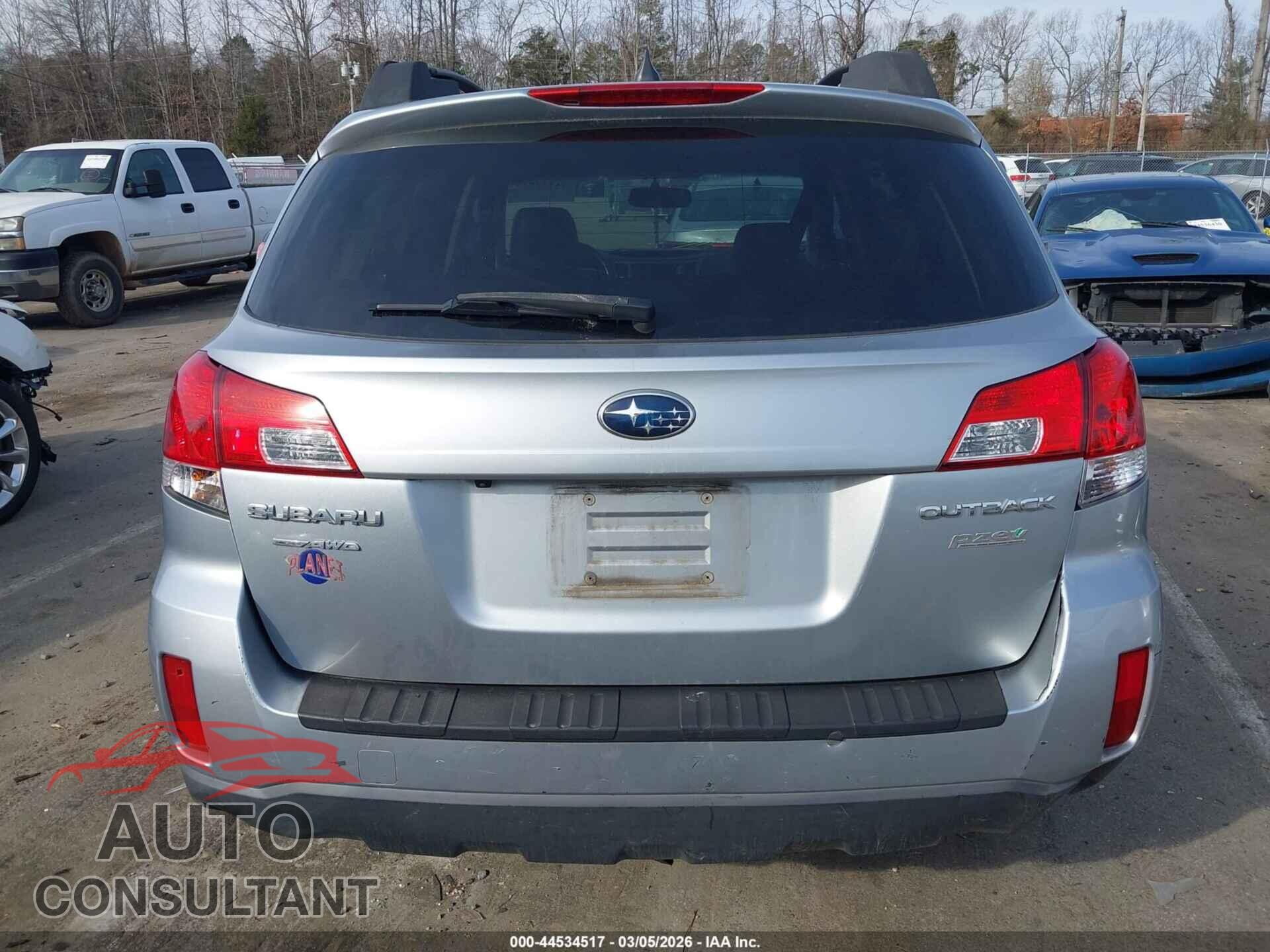 SUBARU OUTBACK 2012 - 4S4BRBLC8C3297436