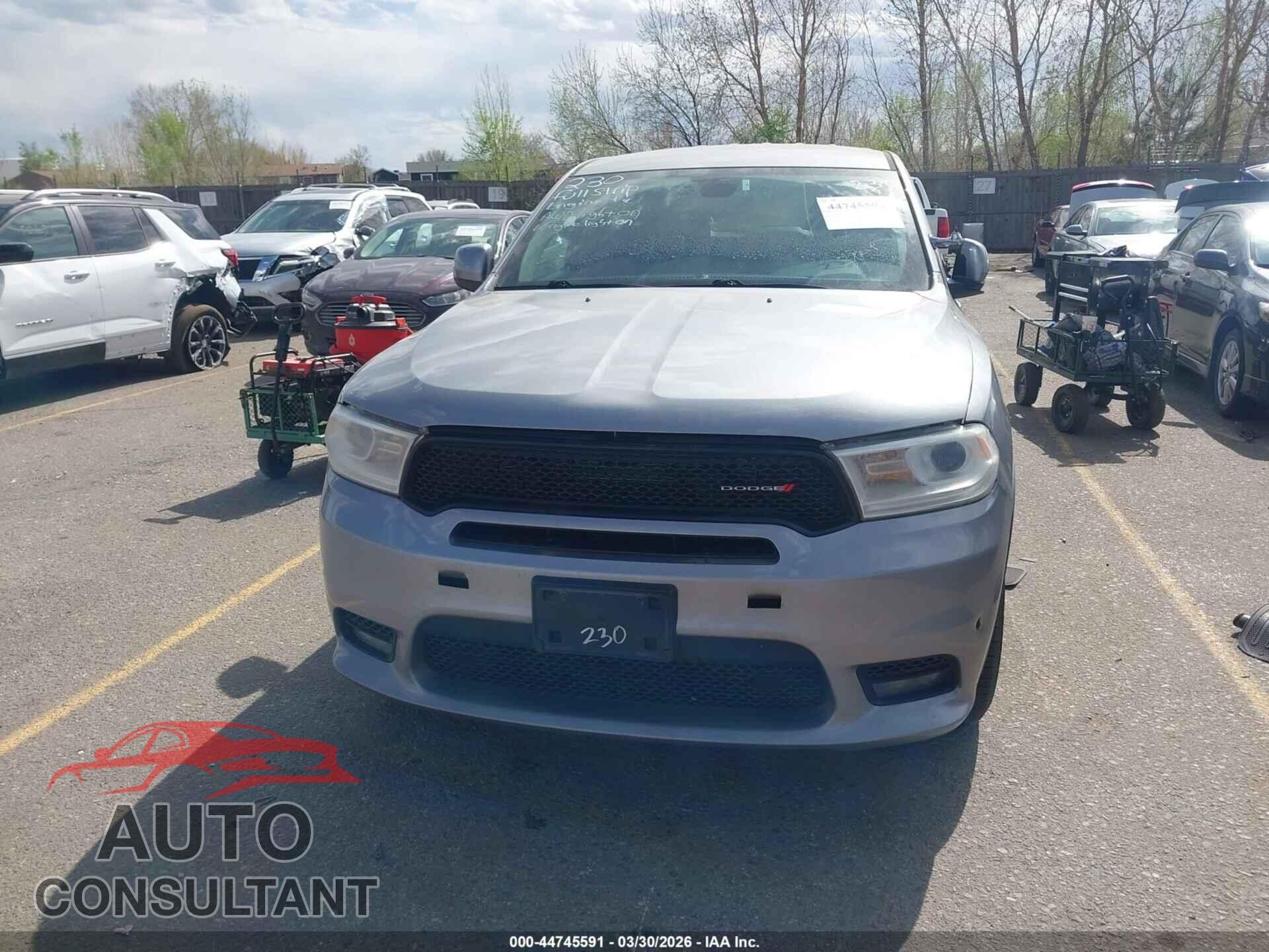 DODGE DURANGO 2019 - 1C4SDJFT3KC765077