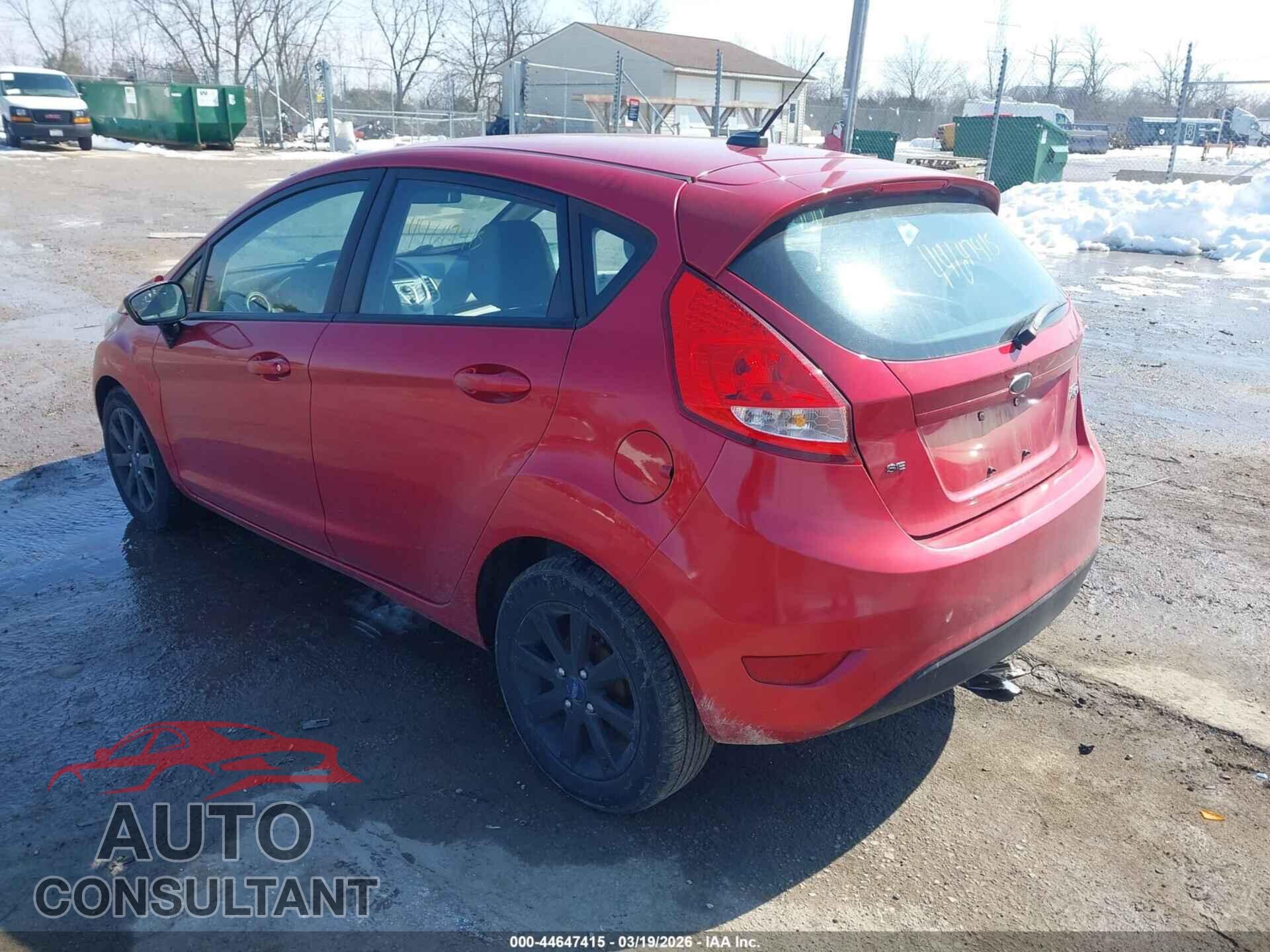 FORD FIESTA 2012 - 3FADP4EJ2CM217871