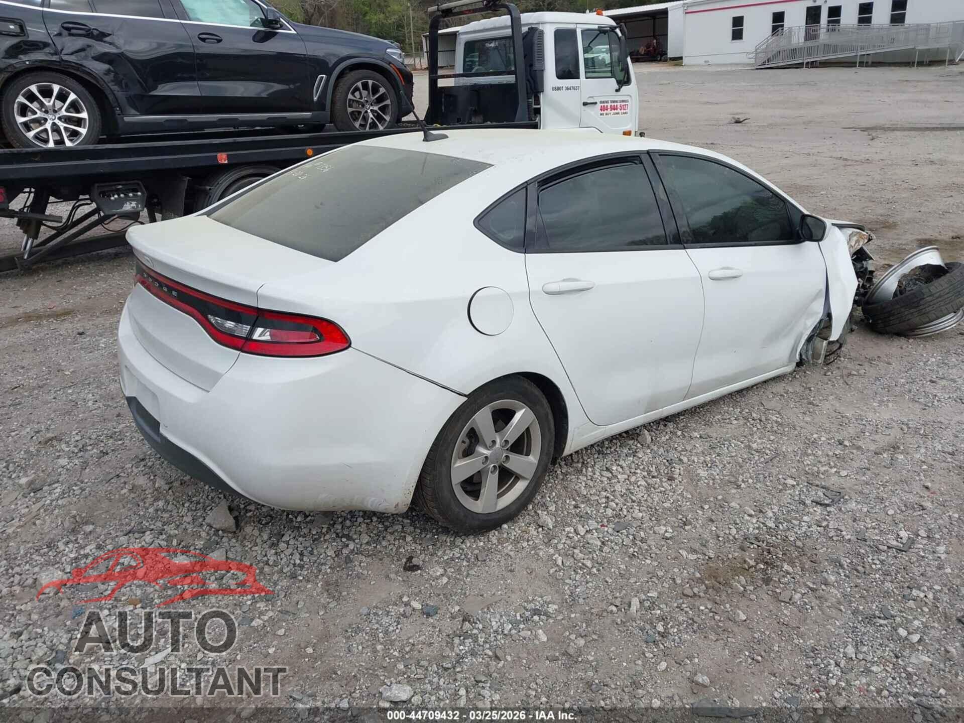 DODGE DART 2015 - 1C3CDFBB4FD237356