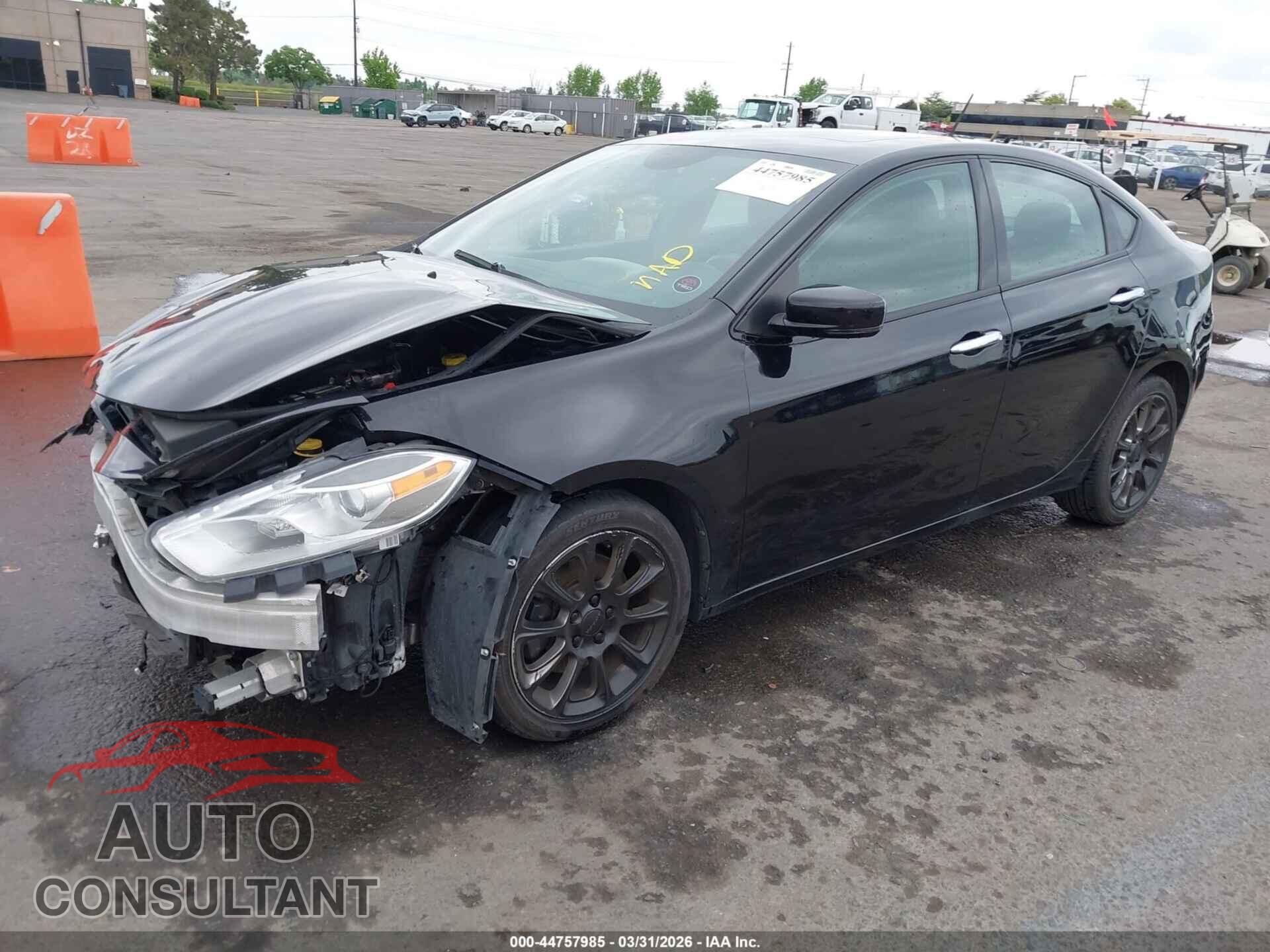 DODGE DART 2013 - 1C3CDFCA3DD119513
