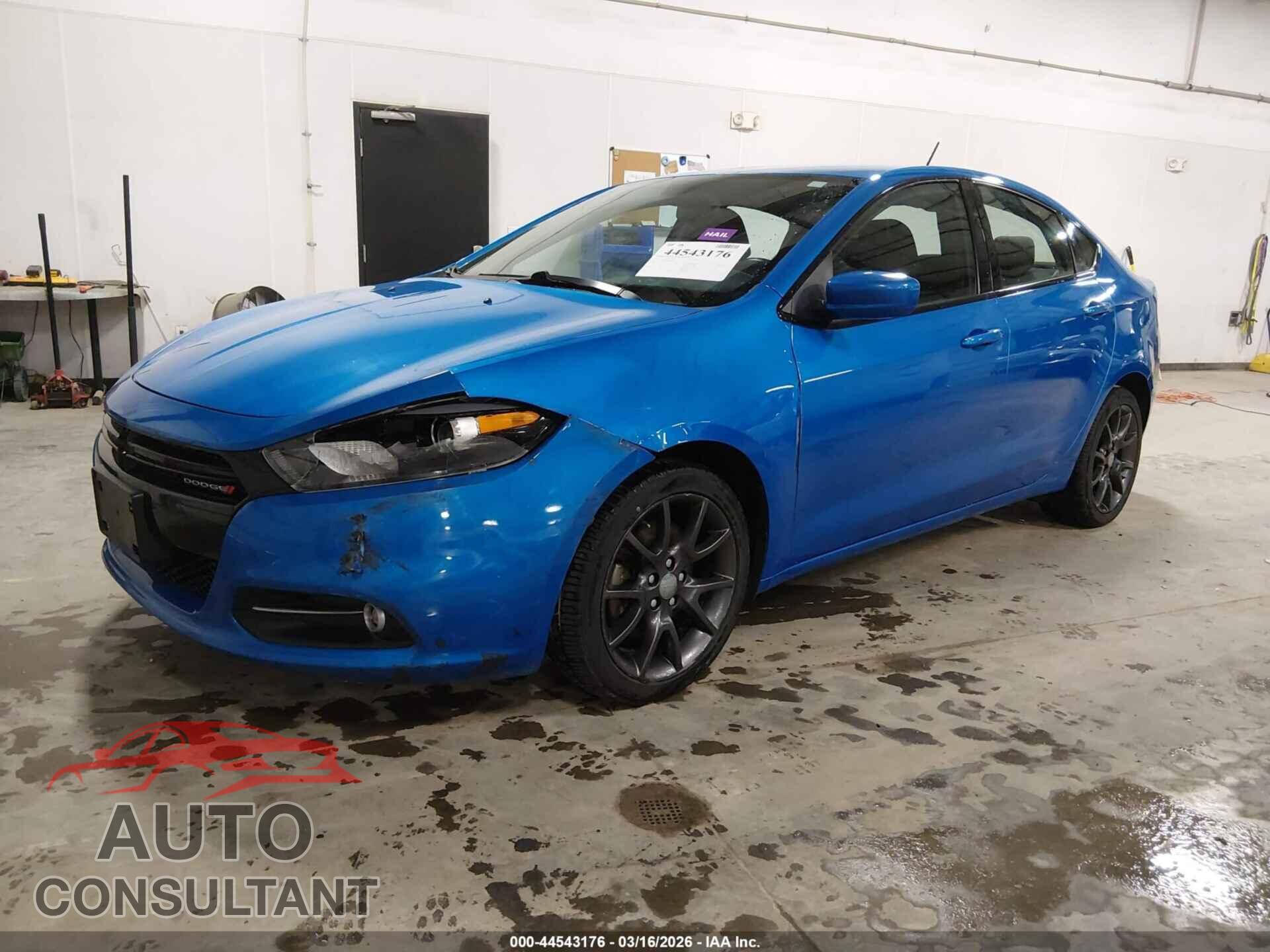 DODGE DART 2015 - 1C3CDFBB0FD405915