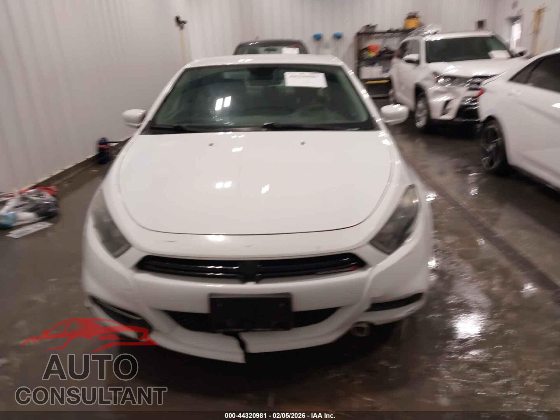 DODGE DART 2015 - 1C3CDFBB7FD364702