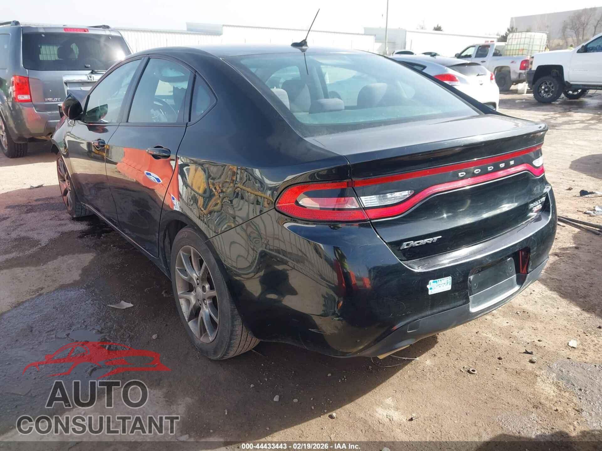 DODGE DART 2014 - 1C3CDFBB7ED701576