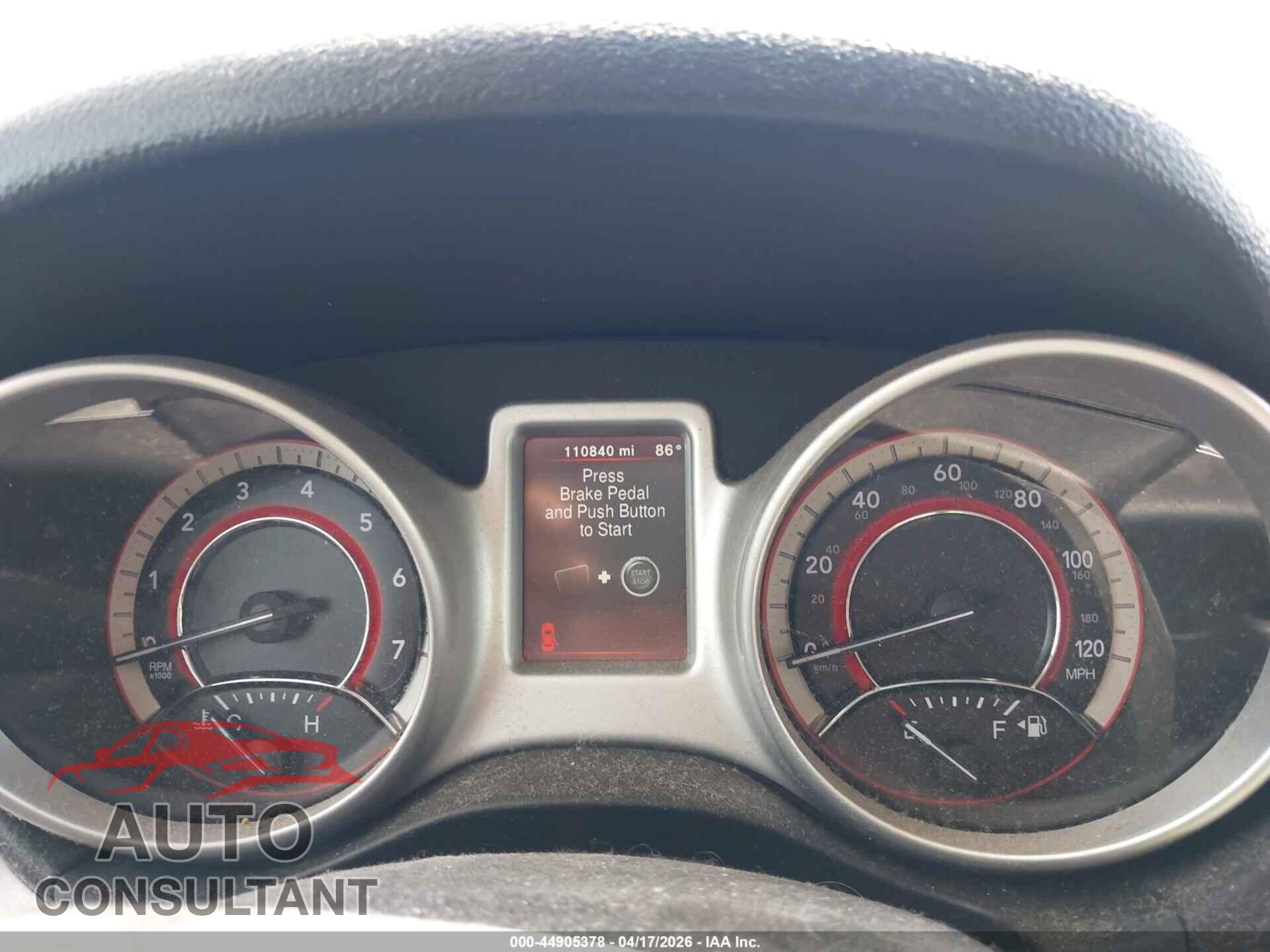 DODGE JOURNEY 2017 - 3C4PDCAB2HT606175