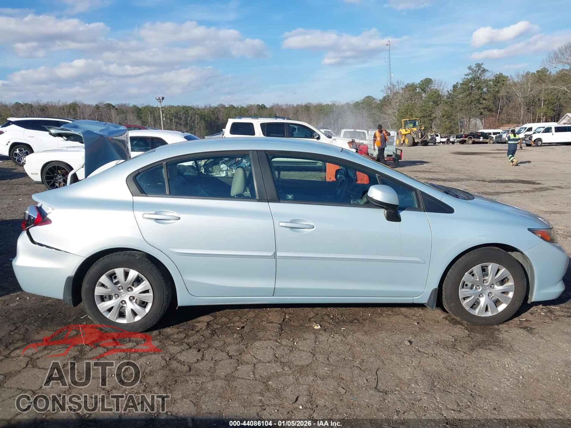 HONDA CIVIC 2012 - 19XFB2F55CE059642