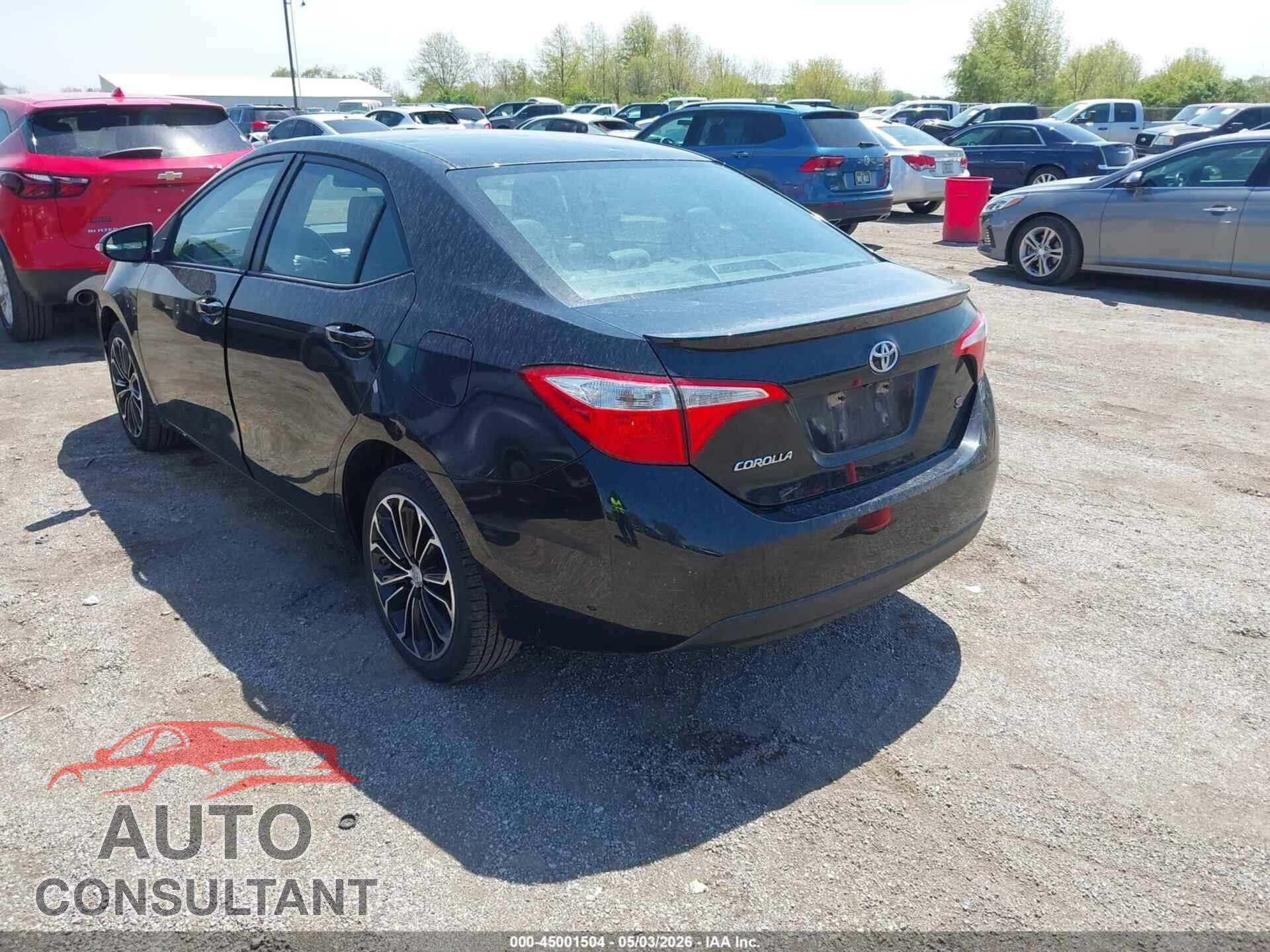 TOYOTA COROLLA 2016 - 5YFBURHE3GP452056