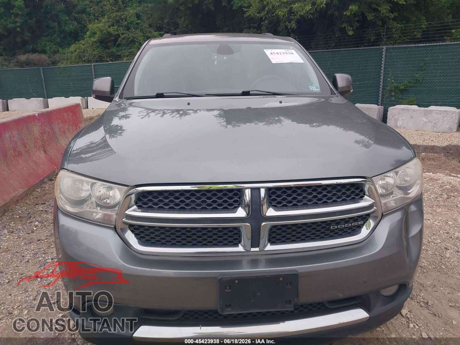DODGE DURANGO 2012 - 1C4RDJDG3CC107748