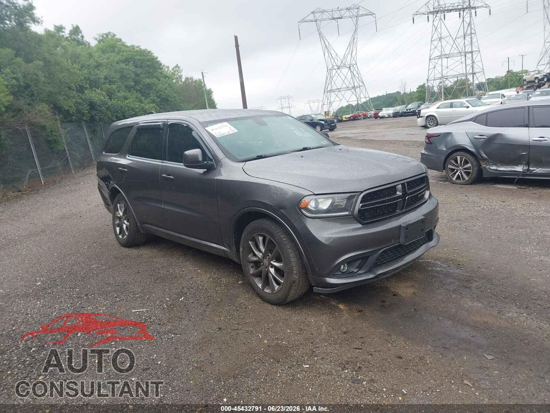 DODGE DURANGO 2014 - 1C4RDJAG9EC495320