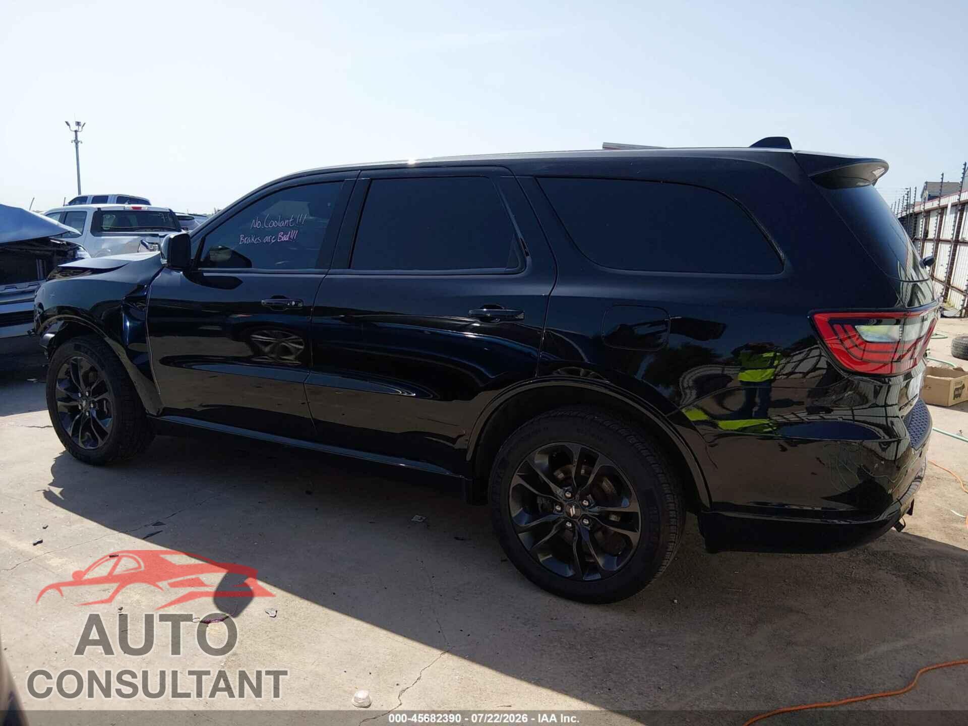 DODGE DURANGO 2021 - 1C4RDJDG8MC694675