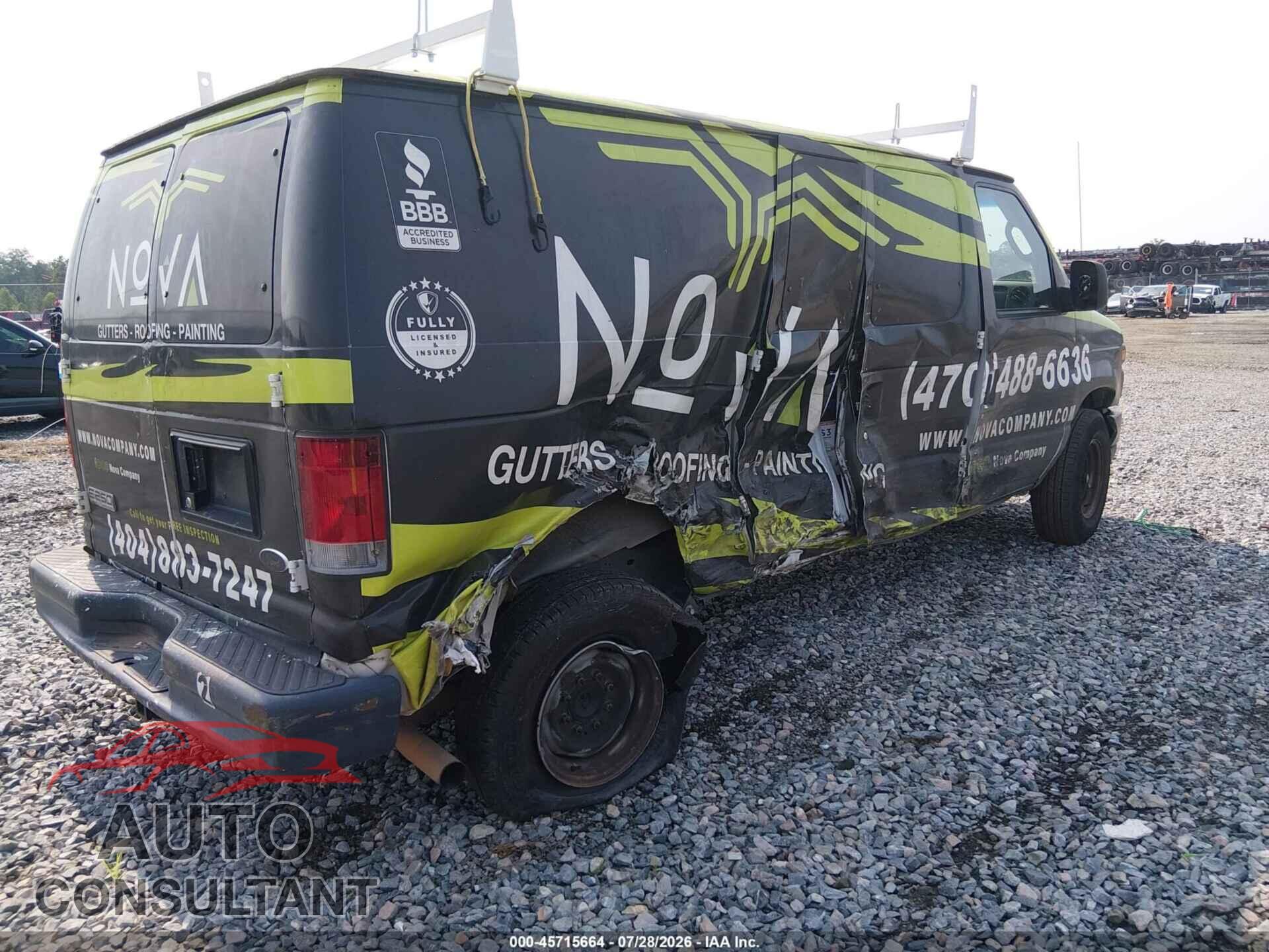 FORD E-250 2012 - 1FTNE2EL5CDA69379