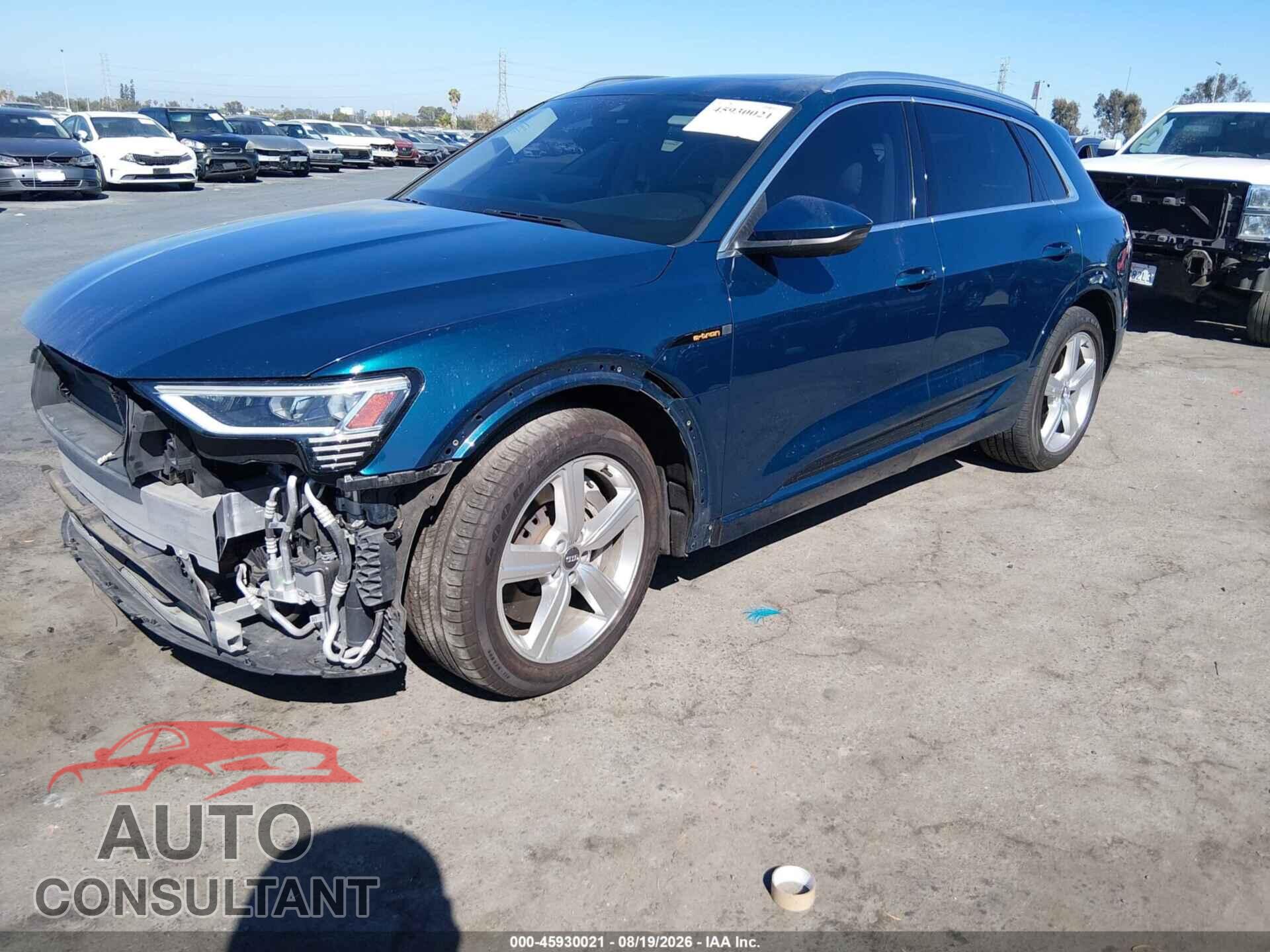 AUDI E-TRON 2019 - WA1LAAGE2KB021175