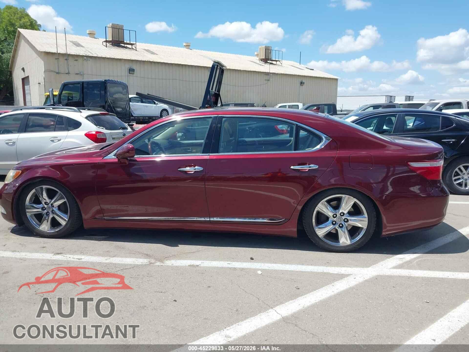 LEXUS LS 460 2009 - JTHGL46FX95035670