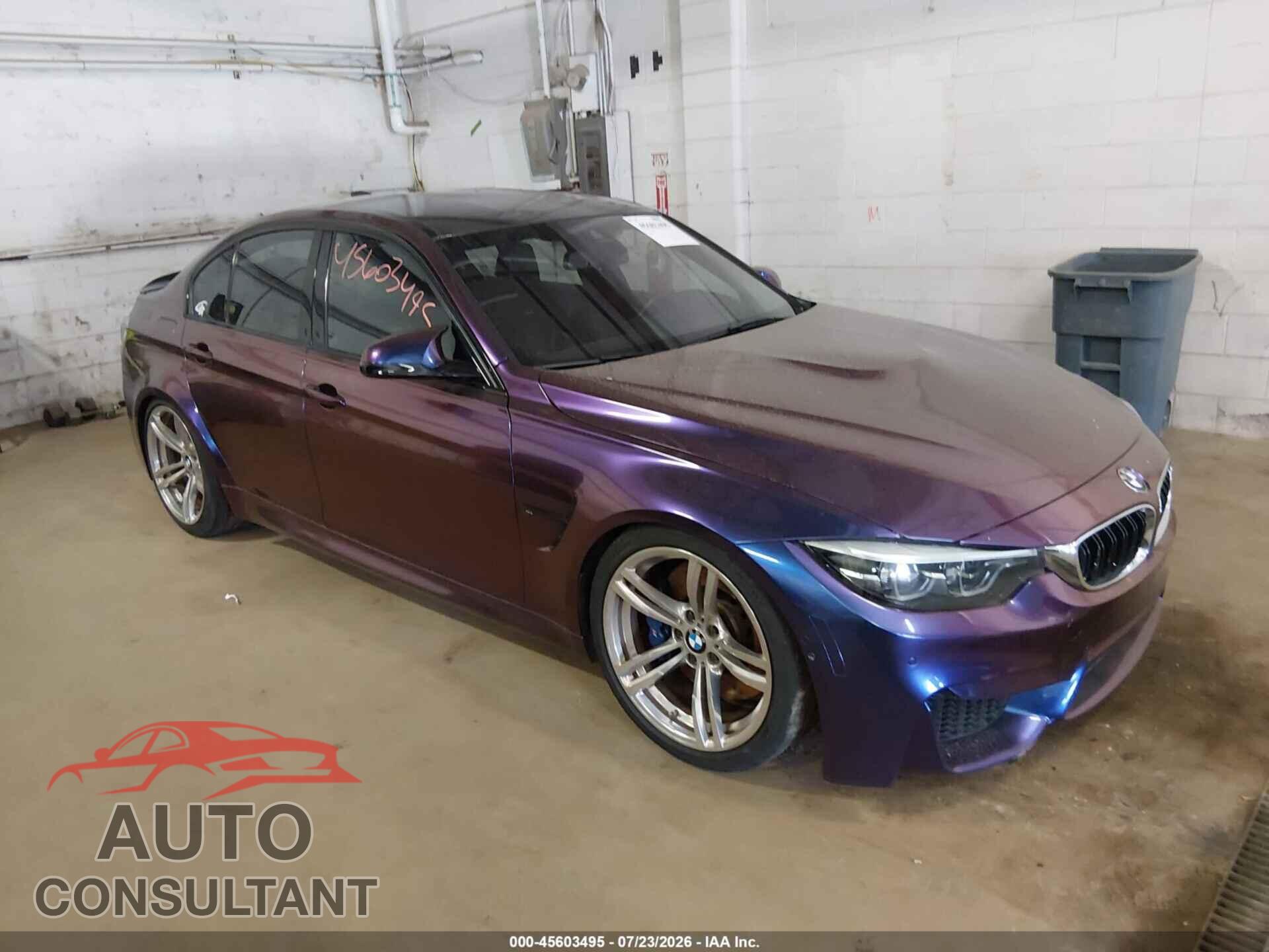 BMW M3 2018 - WBS8M9C50J5J79737