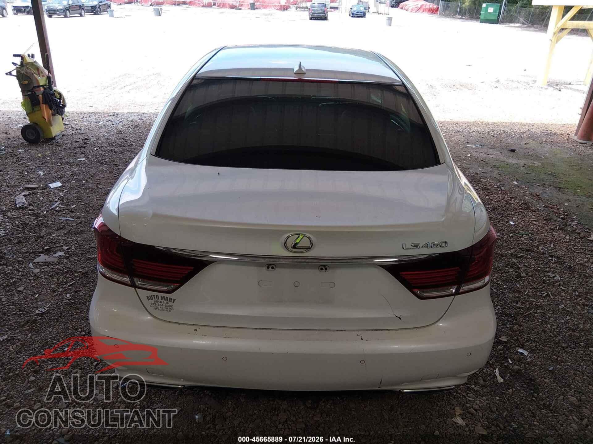 LEXUS LS 460 2013 - JTHBL5EF3D5122479
