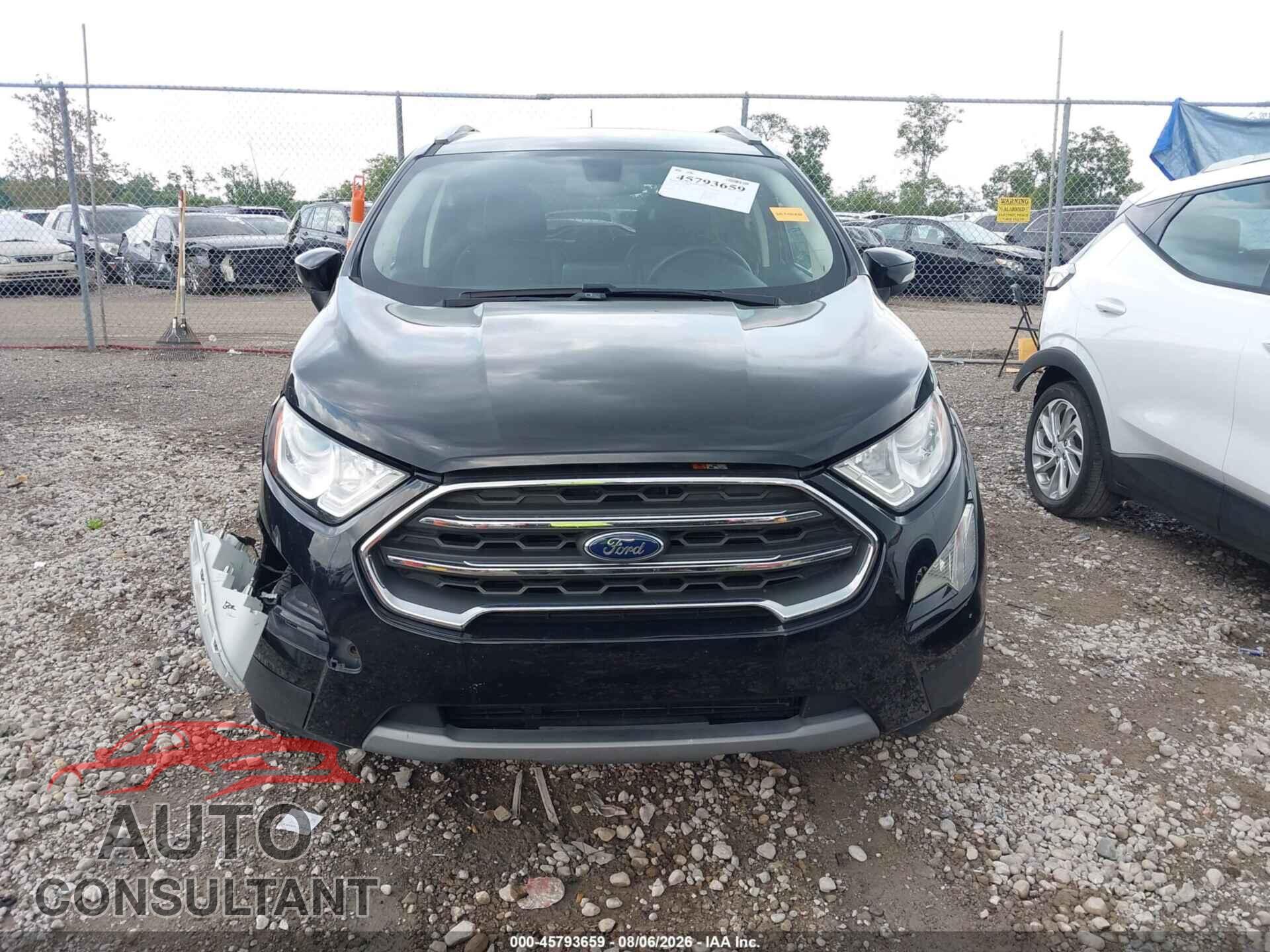 FORD ECOSPORT 2020 - MAJ6S3KL8LC331205