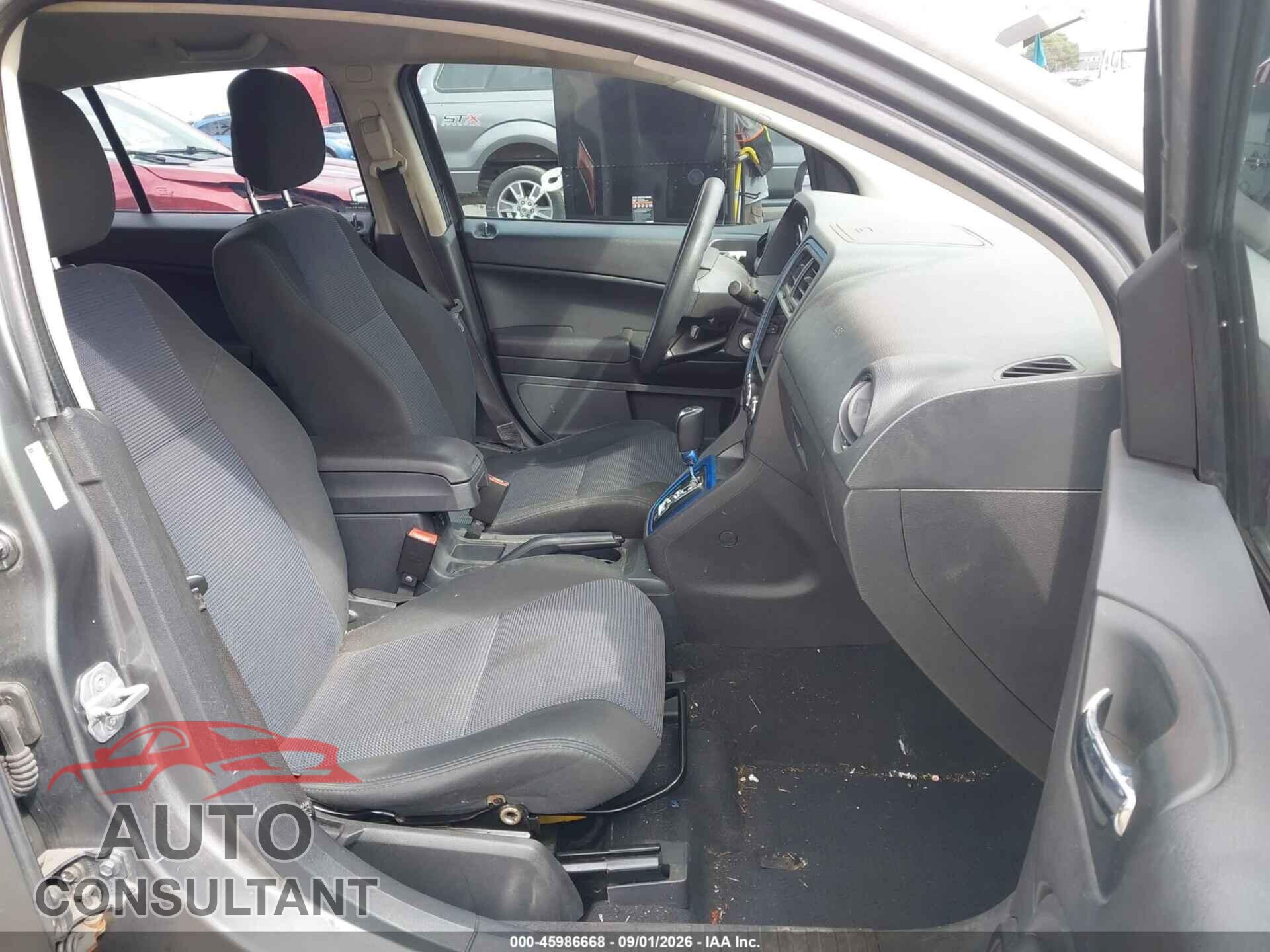 DODGE CALIBER 2012 - 1C3CDWEA9CD530927