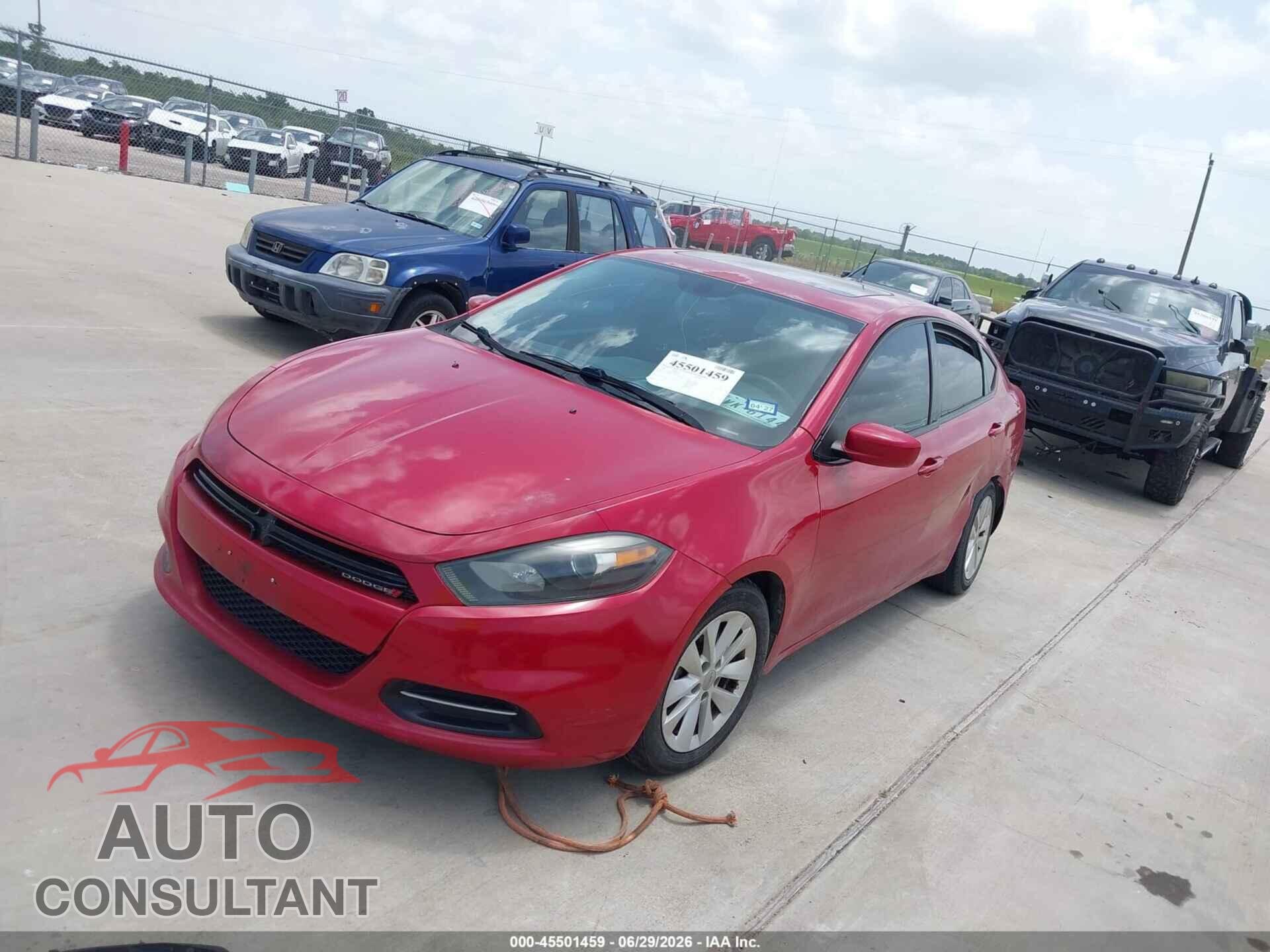DODGE DART 2014 - 1C3CDFBBXED702415