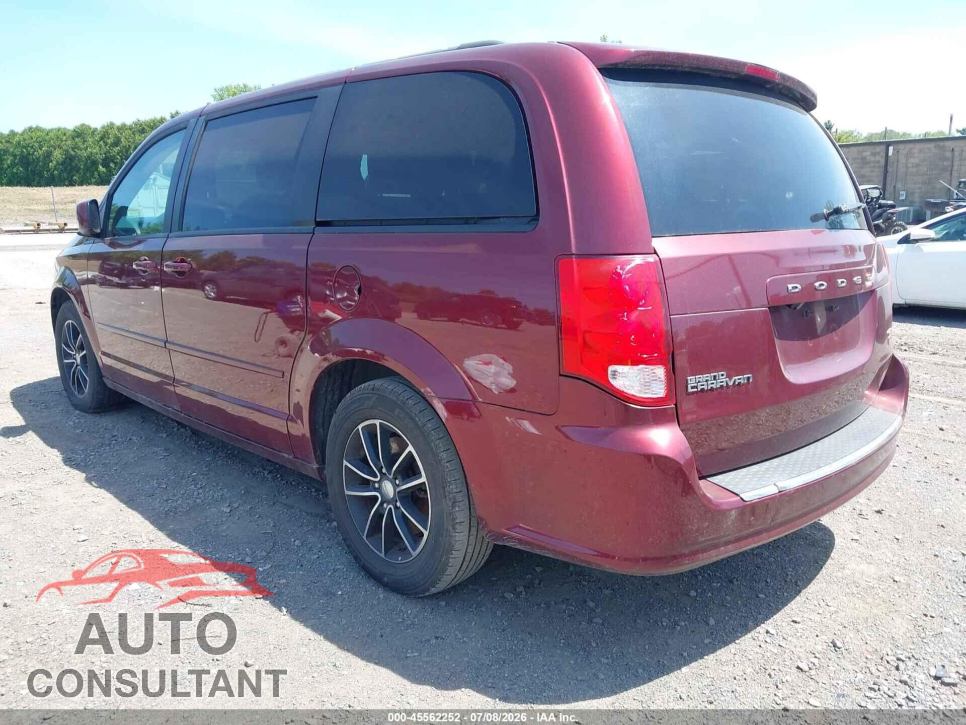 DODGE GRAND CARAVAN 2017 - 2C4RDGEG7HR740348